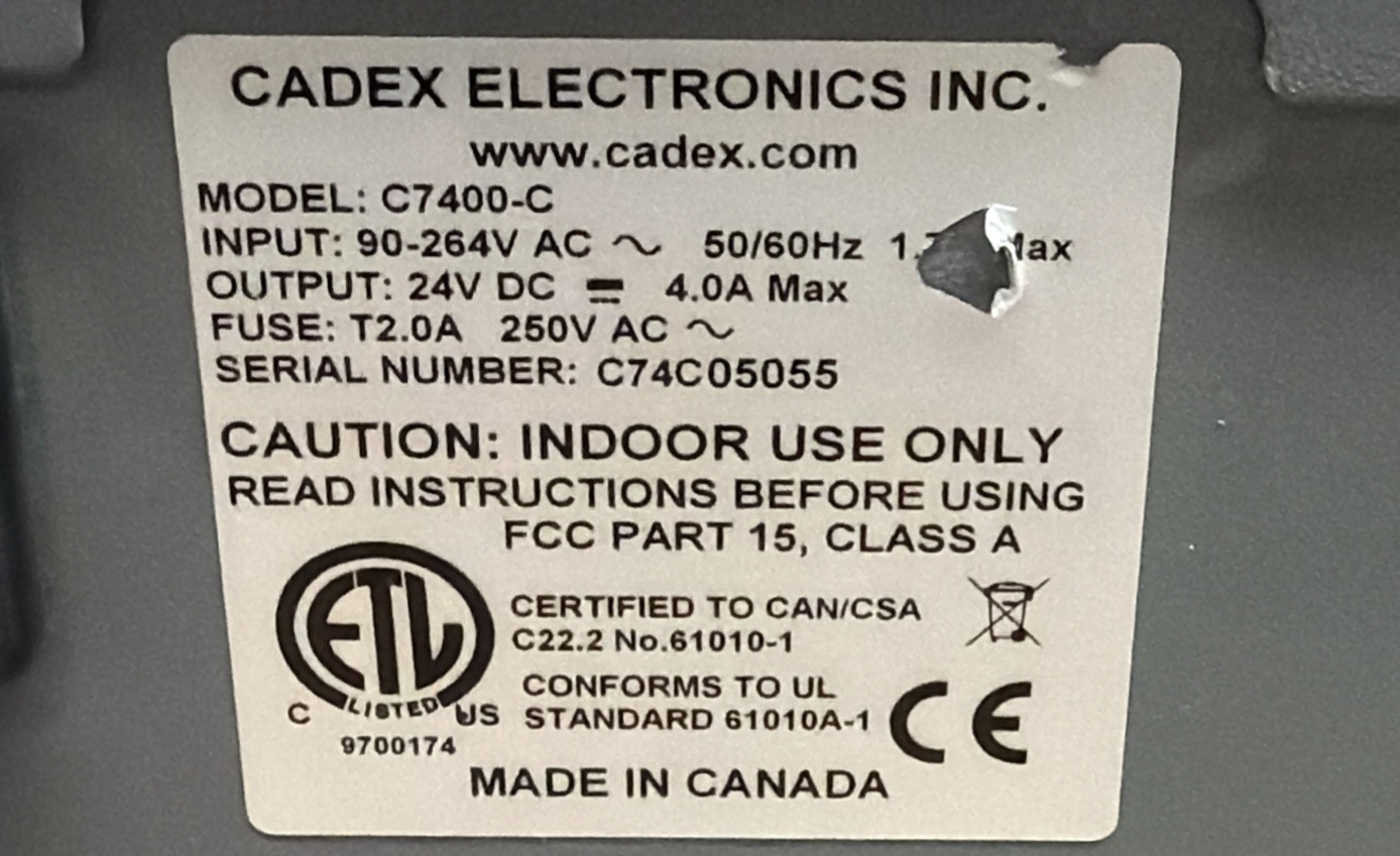 Cadex C7400 C-Series Battery Analyzer