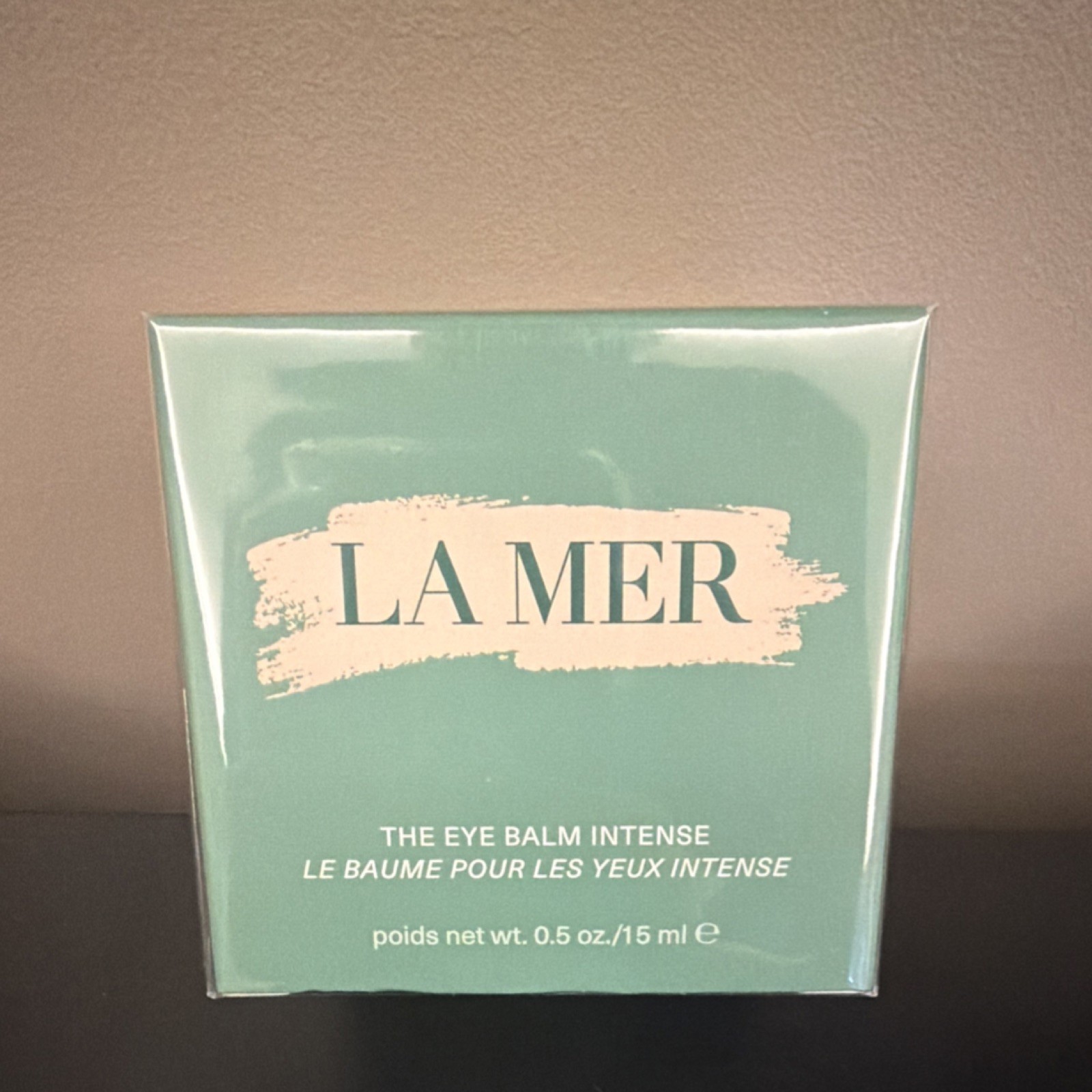 LA MER The Eye Balm Intense Under Eye Green Balm 0.5 oz / 15 ml Regular Size