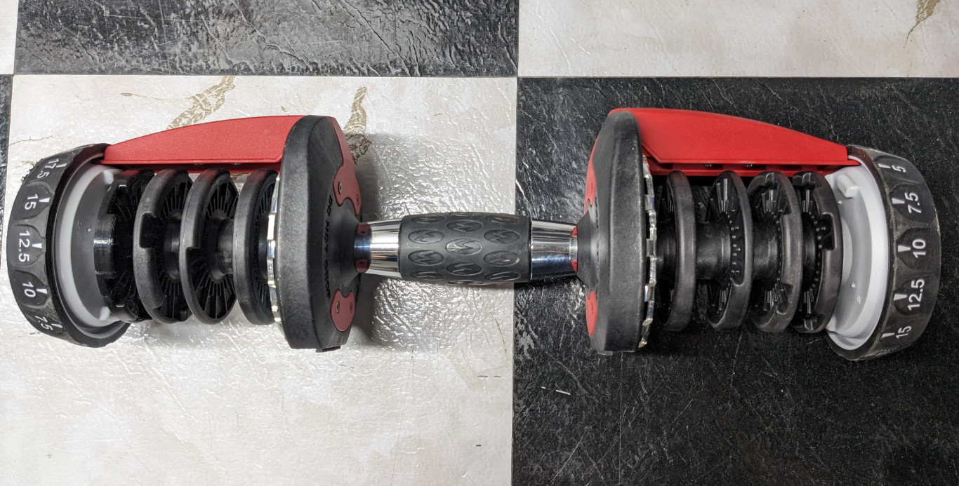 Genuine Bowflex SelectTech 552 Series 2 Replacement Discs #2, #3, #4, #5