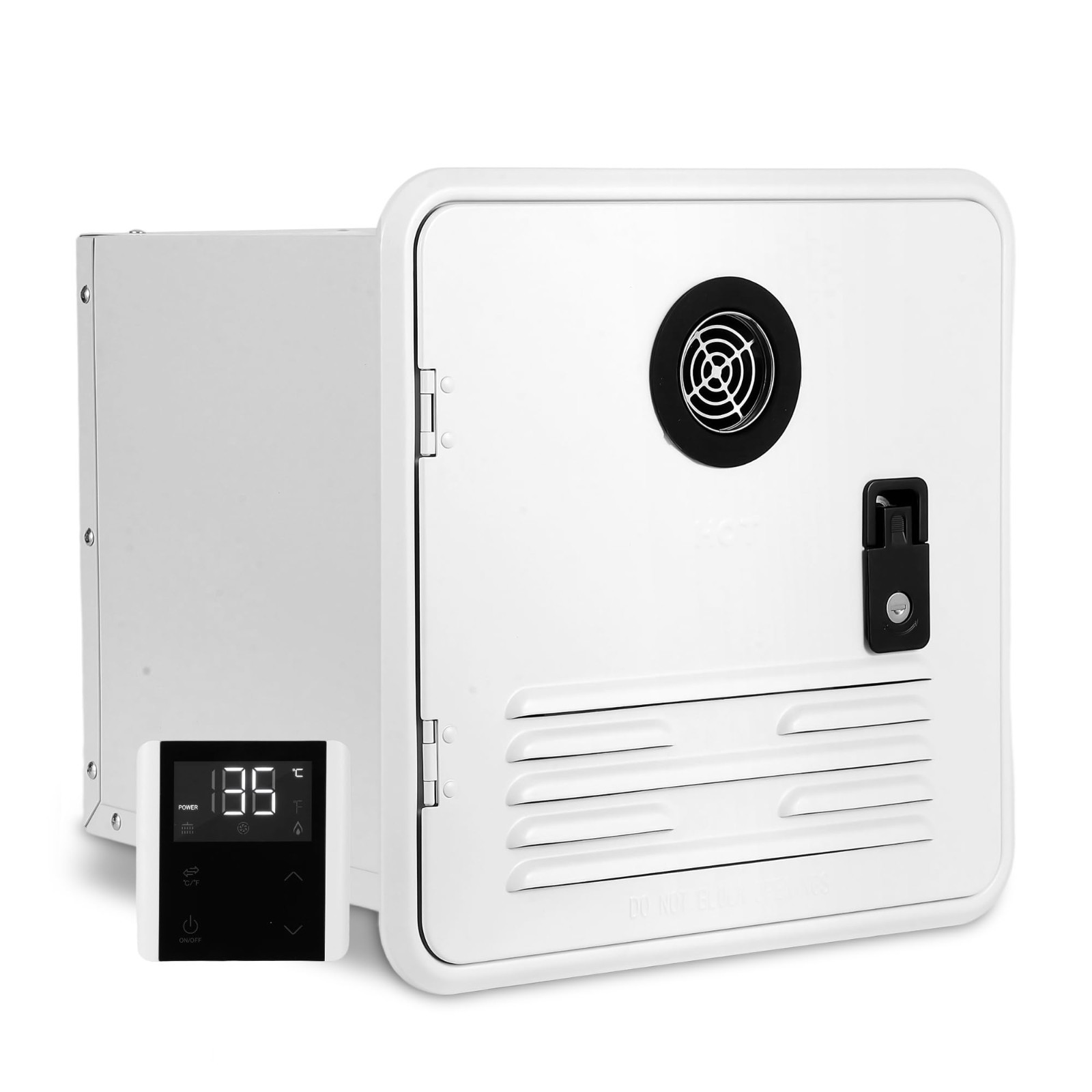 RV Tankless Water Heater Propane Gas 55000 BTU with Controller Instant Hot