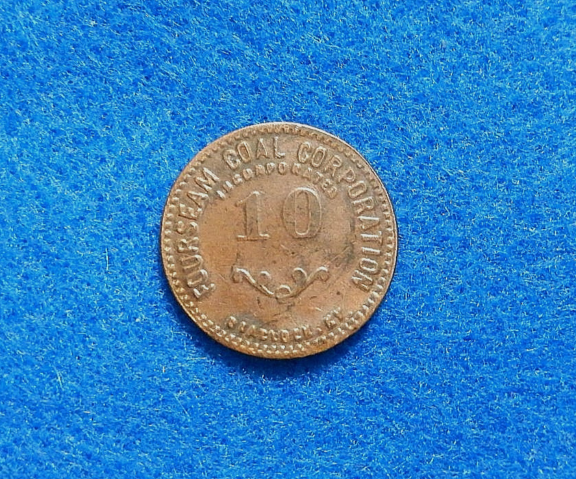 Coal Scrip Token $0.10, FOURSEAM COAL CORP., Diablock Kentucky 💎