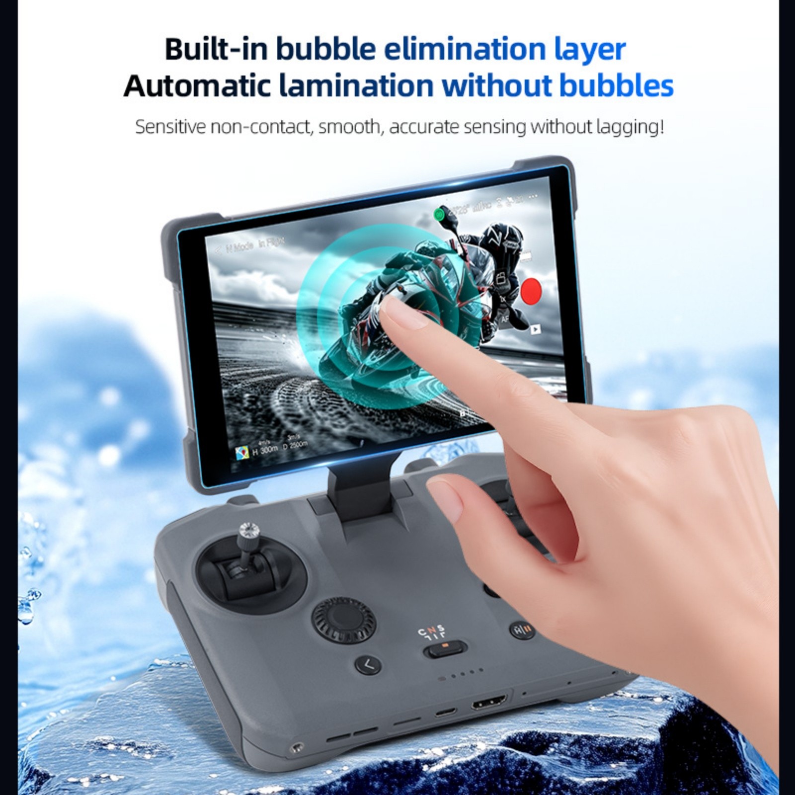 AR Enhanced Anti-Retlective Tempered Film for DJI RC Pro 2 Remote Controller