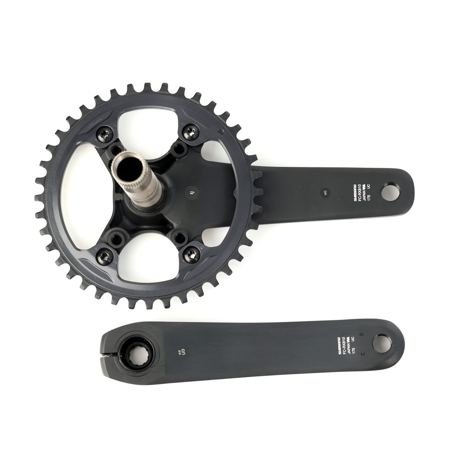 Shimano GRX FC-RX810-1 Gravel Crankset, 40T, 11-Speed, Hollowtech II