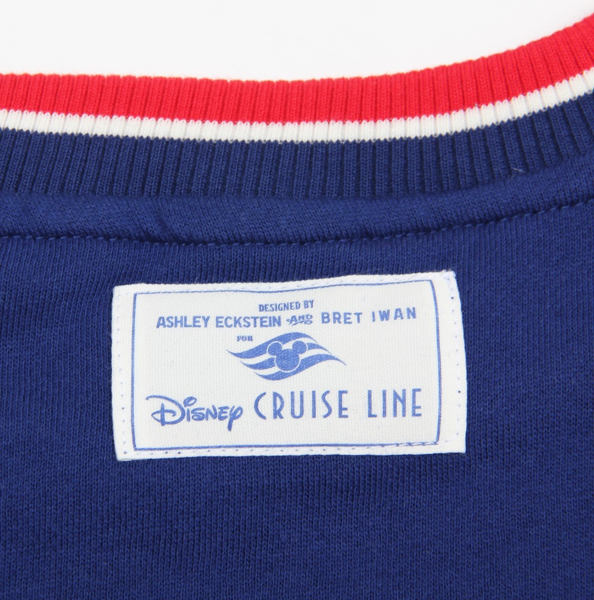 Disney Cruise Line "Sail Away" Crewneck sweatshirt Captain Mickey and Minnie L