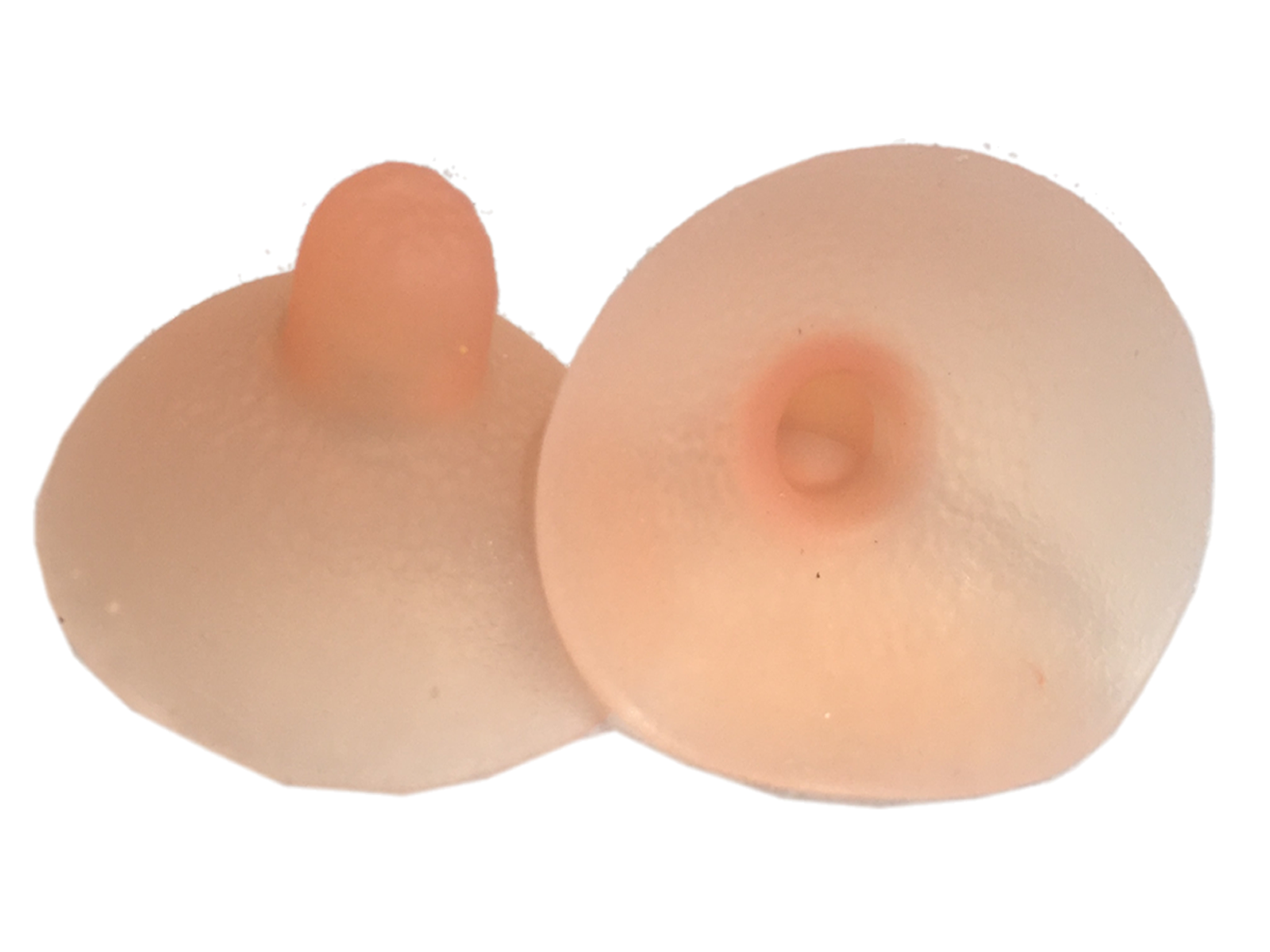 BIMEI Silicone Adhesive Nipples Attachable , Reusable for Crossdress, Drag Queen