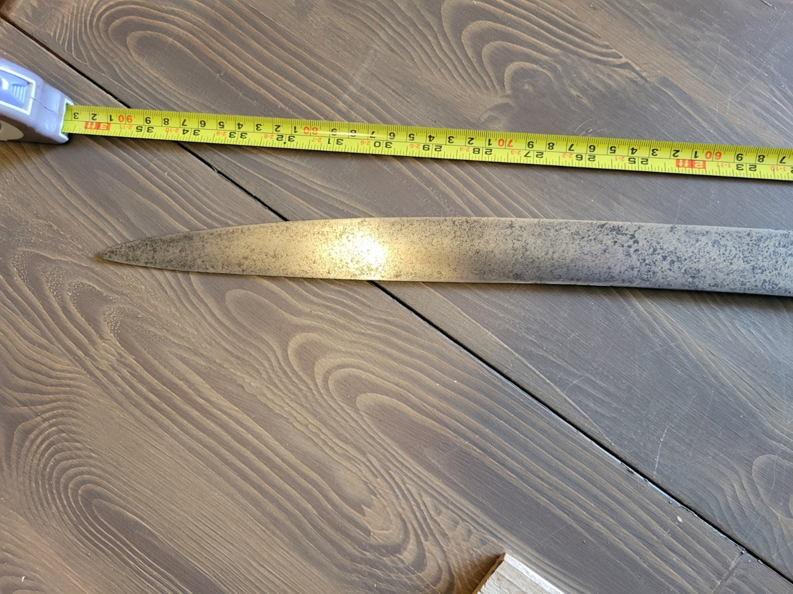 Mexican-Civil War Era Blacksmith Made Sword Used Free Shipping