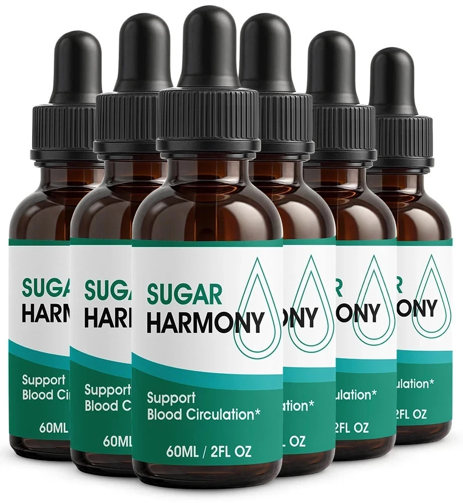 (6 Pack) Sugar Harmony Drops, SugarHarmony Maximum Strength Blood Support US