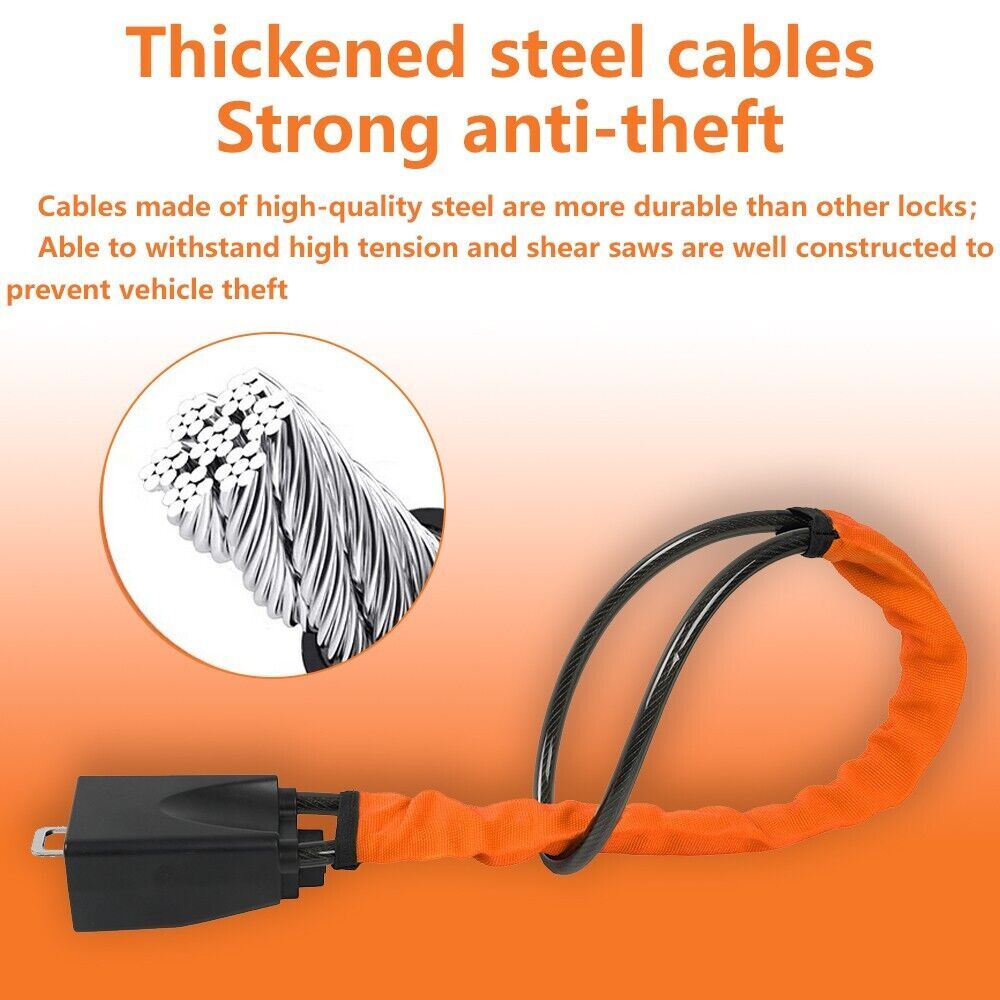 Universal Steering Wheel Lock Anti-Theft Security System Car Truck SUV Auto Lock