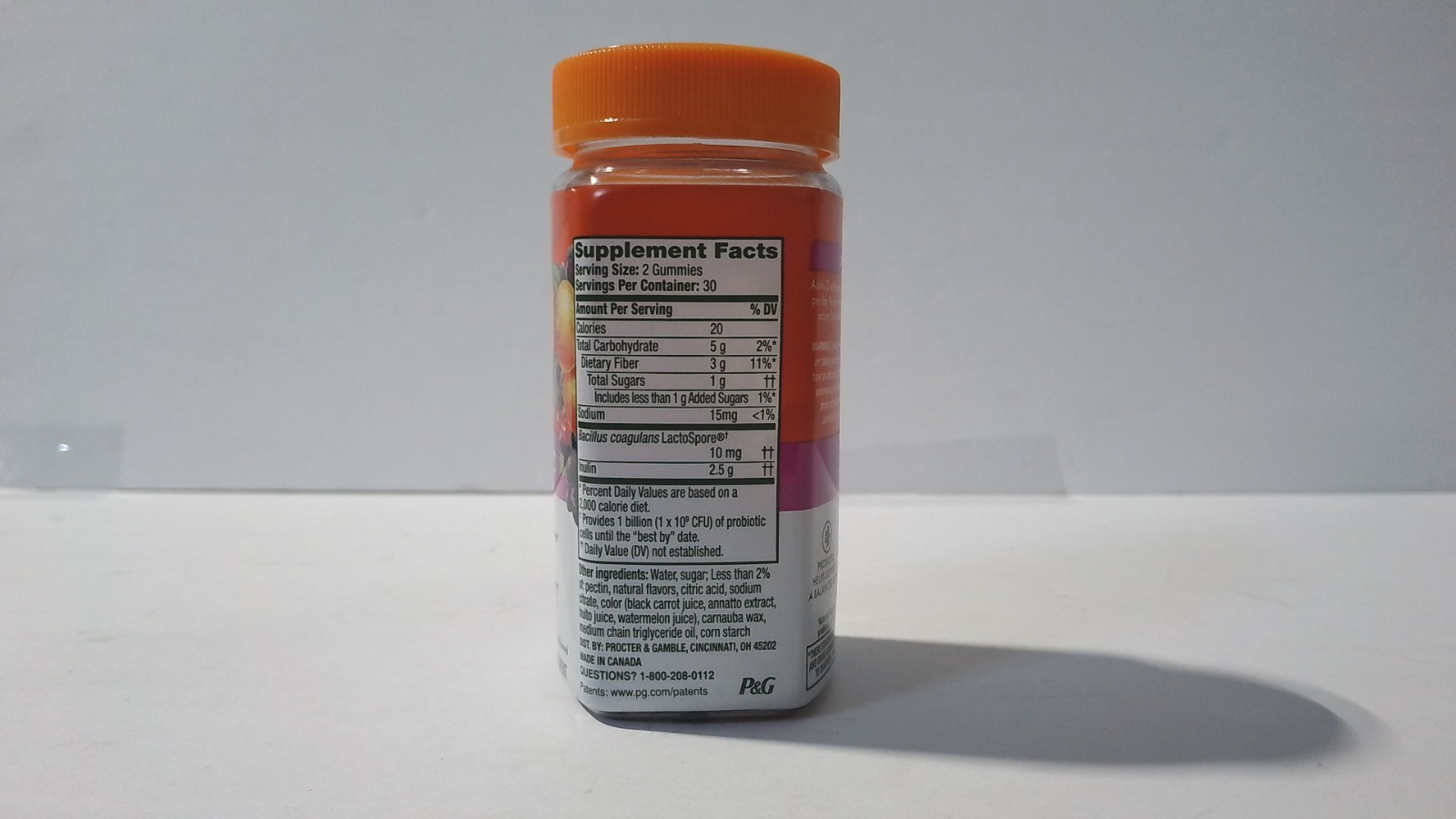 ~ Align ~ DUALBIOTIC Prebiotic & Probiotic ~ 60 Gummies ~ FRUIT FLAVOR