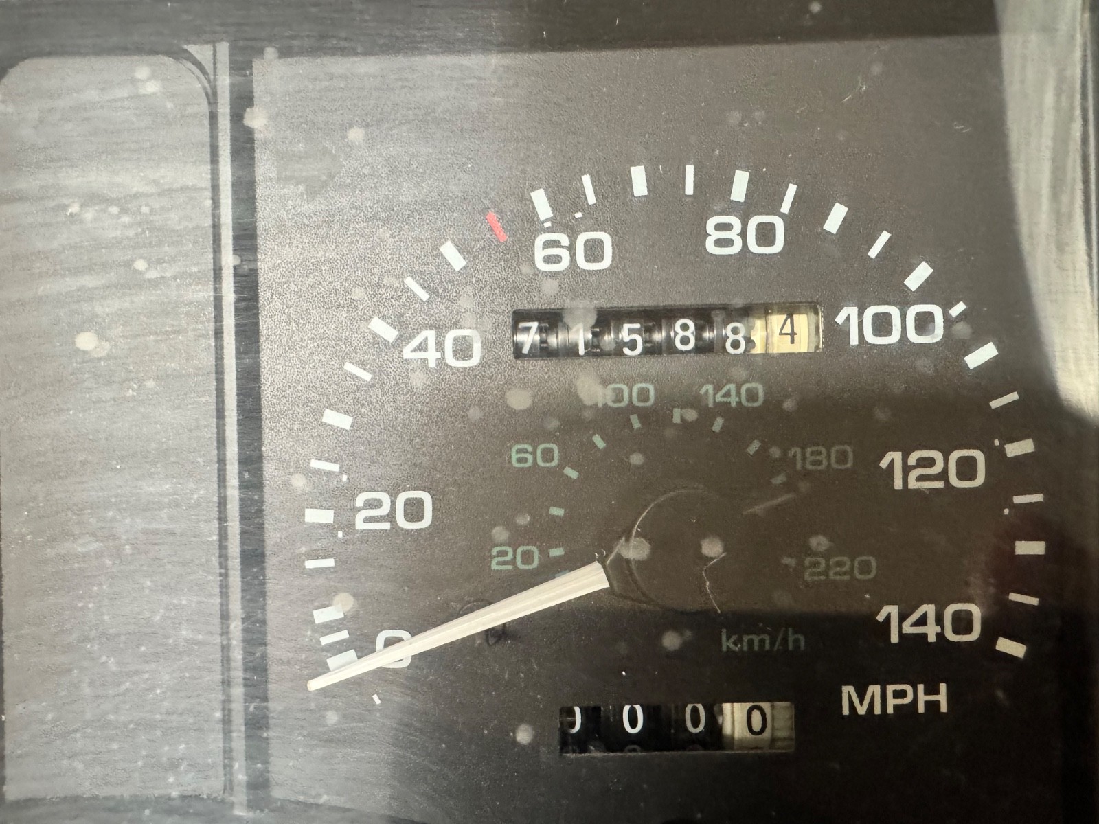 1990 1991 1993 Mustang 140 MPH Instrument Cluster Gauges Speedometer OEM 62B