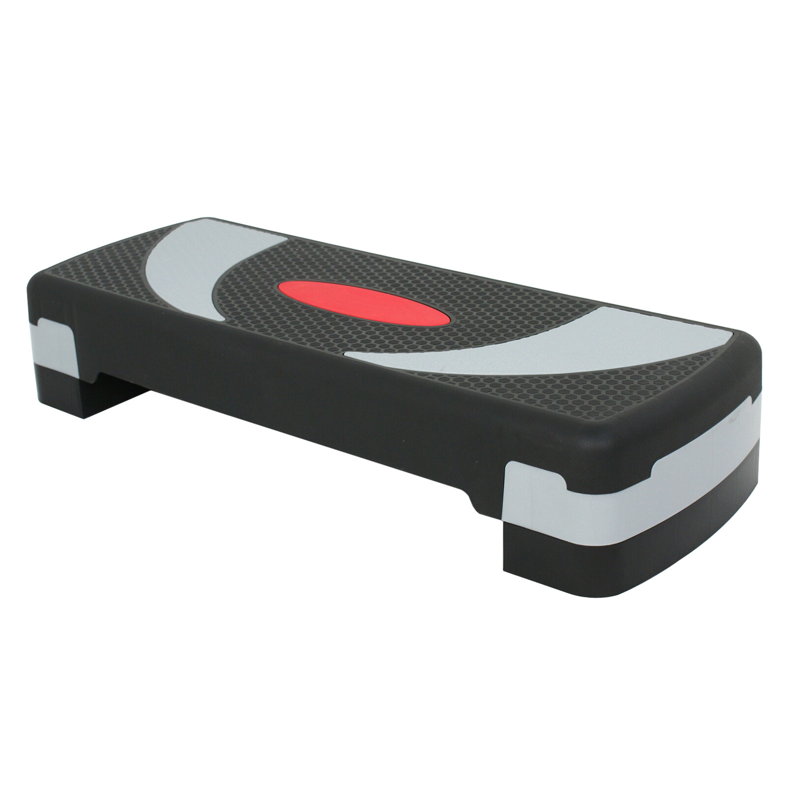 31" Aerobic Step Platform Exercise Stepper Workout Step Adjust 4"-6"-8" w/Risers