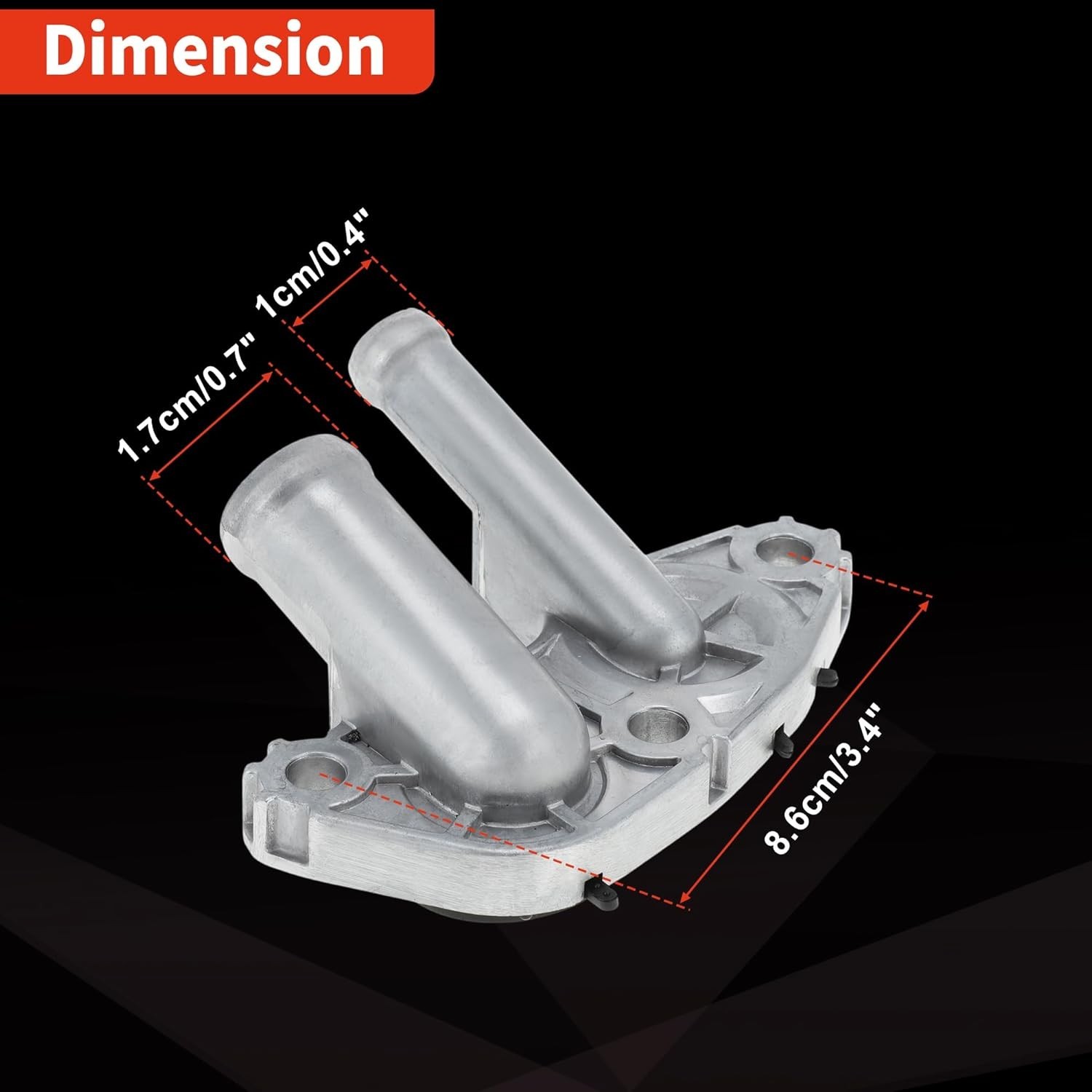 Upgraded Metal Valve Hose Connector for Subaru Forester Impreza Legacy Outback