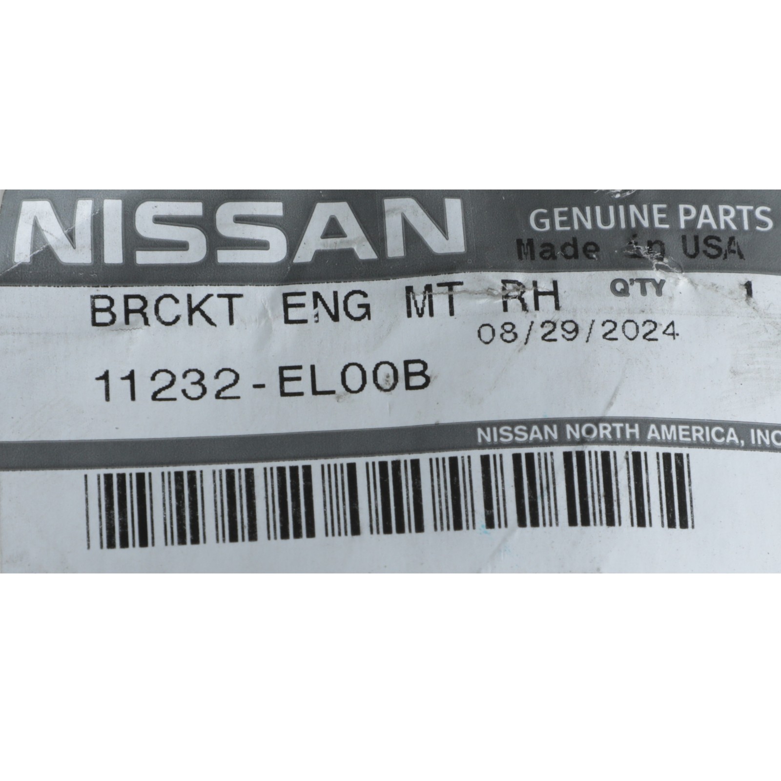 NEW OEM Nissan 2007-2012 Versa Front Right Engine Mount Bracket 11232-EL00B