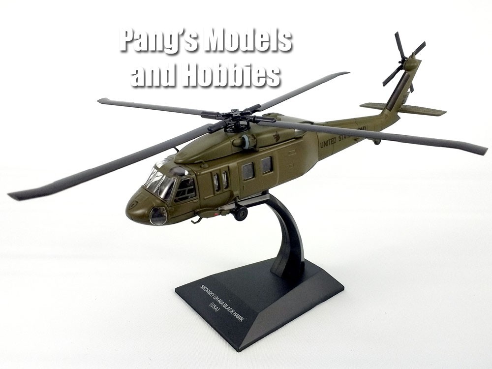 Sikorsky UH-60 Blackhawk Black Hawk - US ARMY 1/72 Scale Diecast Model