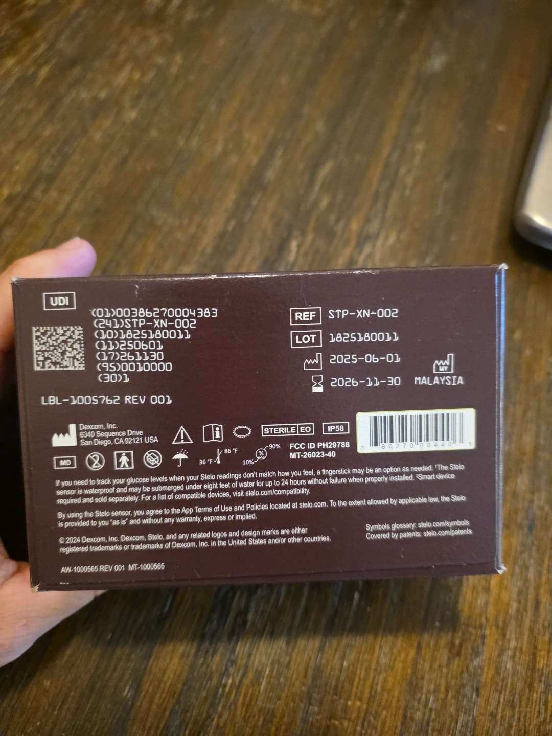 Dexcom Stelo Glucose Kit 1 Box 2 Pack NEW