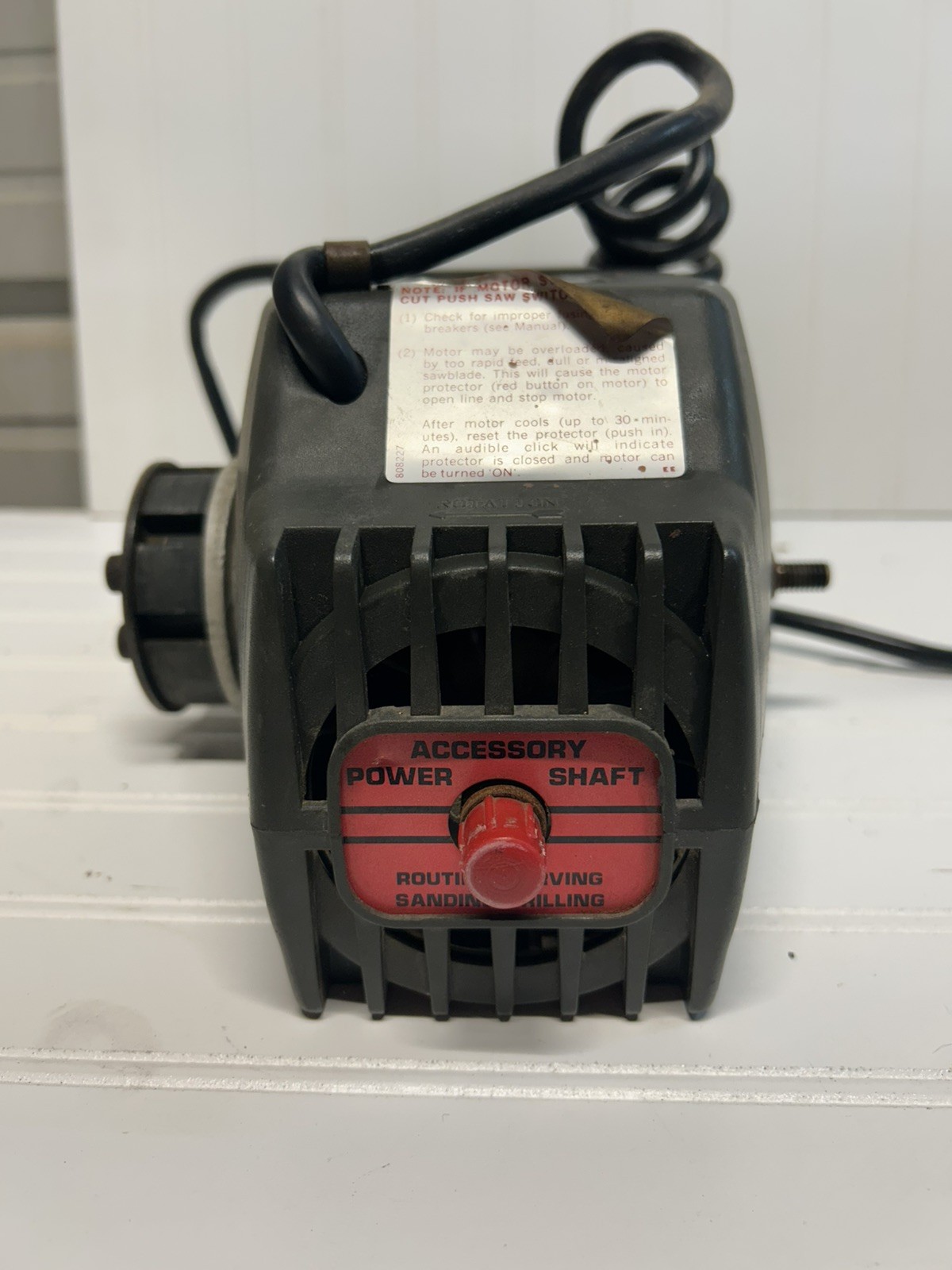 Motor 63870 Model C48BXFD-250 From Craftsman Radial Arm Saw 113.199250 Etc