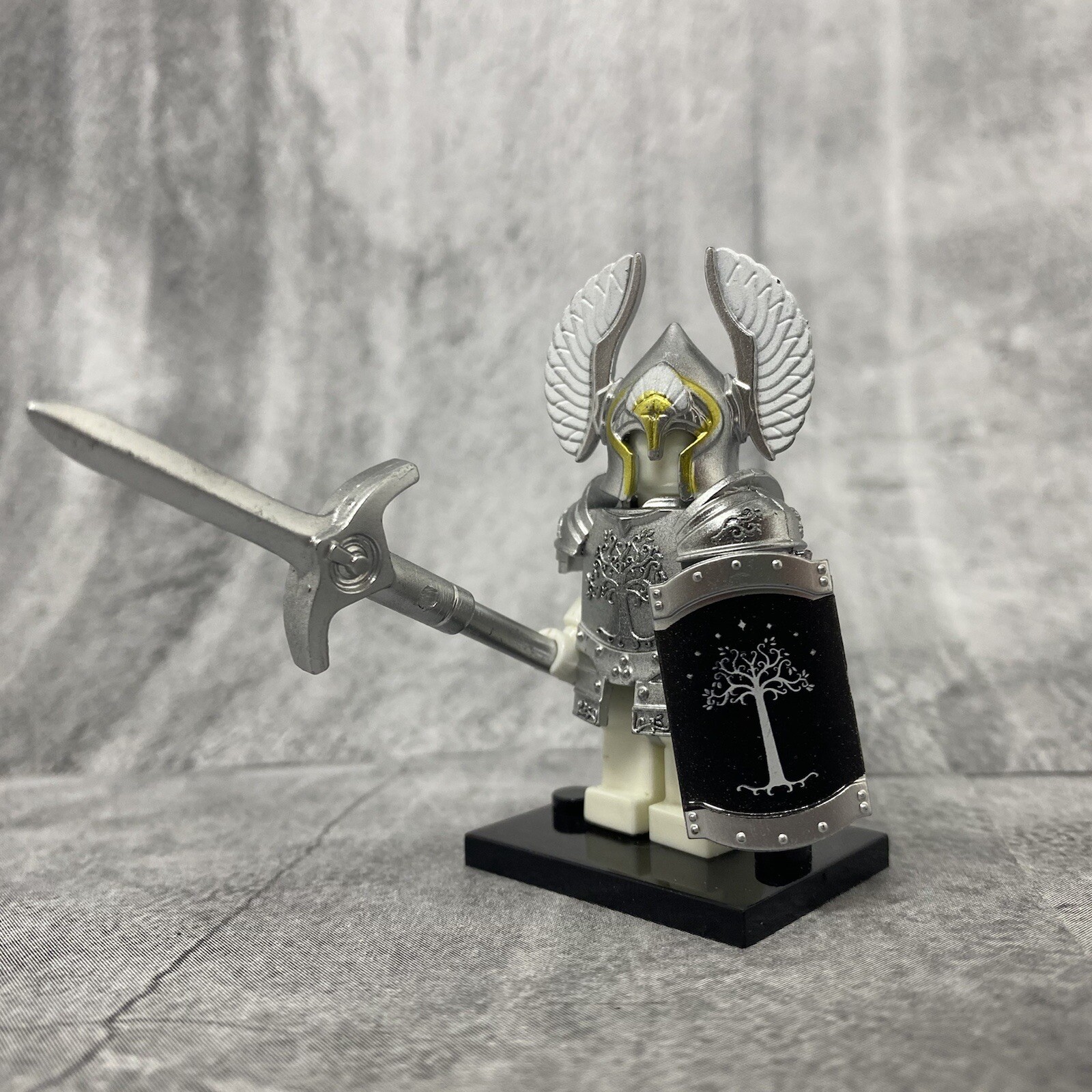 5pack Gondor Knight Multipack Blocks Accessories for lego Minifigures BdB01 Lotr