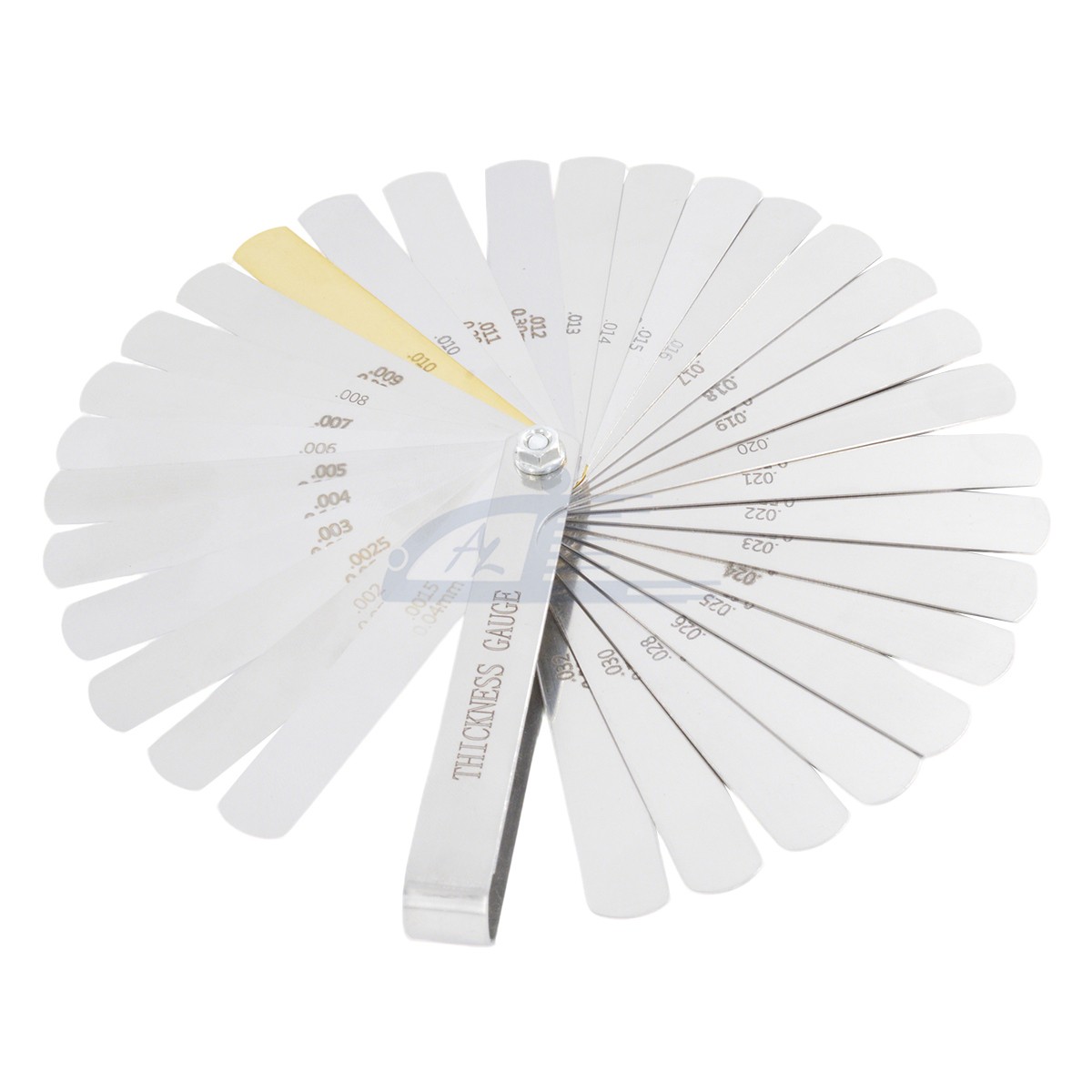 Universal Spark Plug Gap Tool 32 Blades Metric Feeler Gauge Gap Filler Measuring