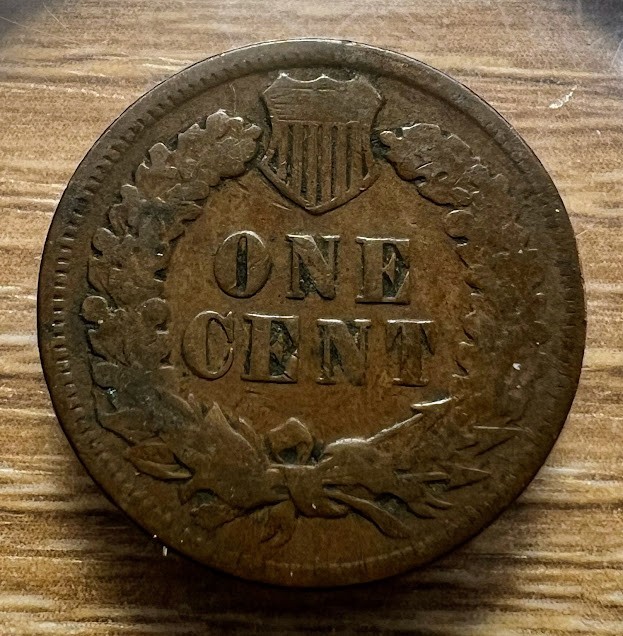 1887 Indian Head Cent - Actual Coin Shown - Free Shipping & Tracking INV#102