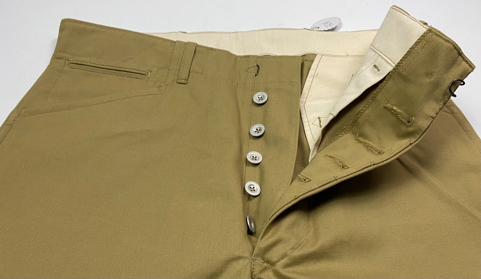 WWI US M1912 COTTON COMBAT FIELD BREECHES TROUSERS- SIZE 3XLARGE 42 WAIST