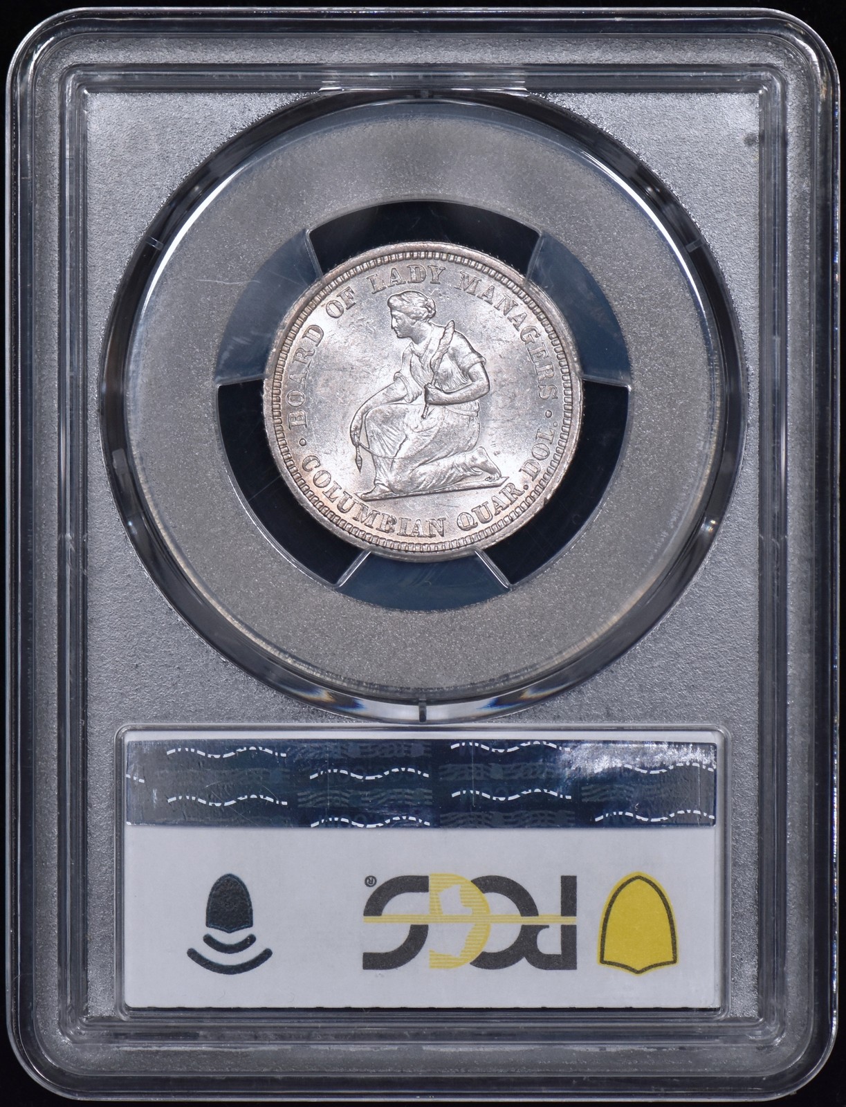 1893 Isabella Commemorative Quarter PCGS MS62