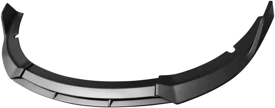 For Dodge Charger 15-21 SRT-Style Matte Black Front Bumper Splitter Spoiler Lip