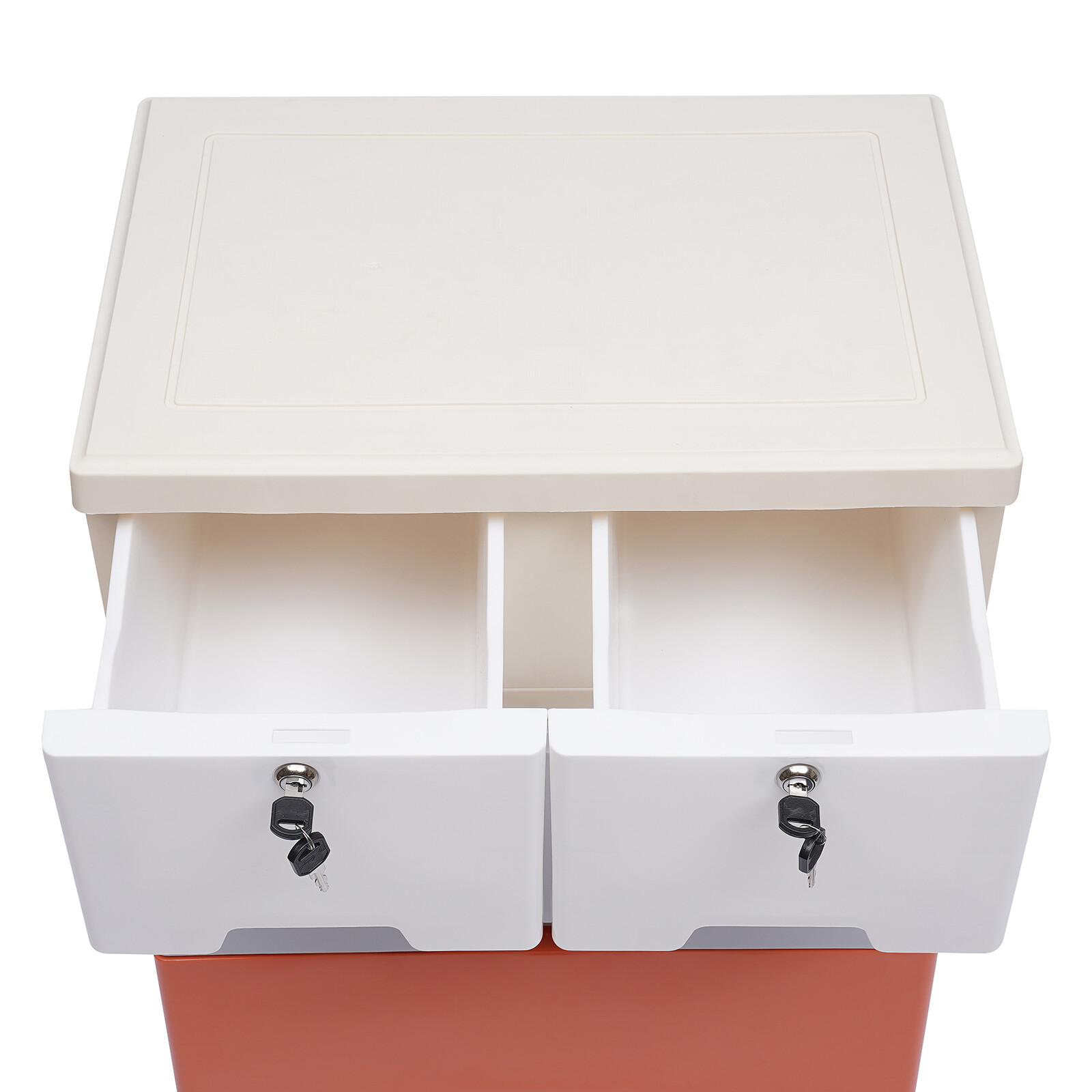 Large Capacity Free Standing Wardrobe Cabinet Clothes Plastic Cupboard 6 Drawers