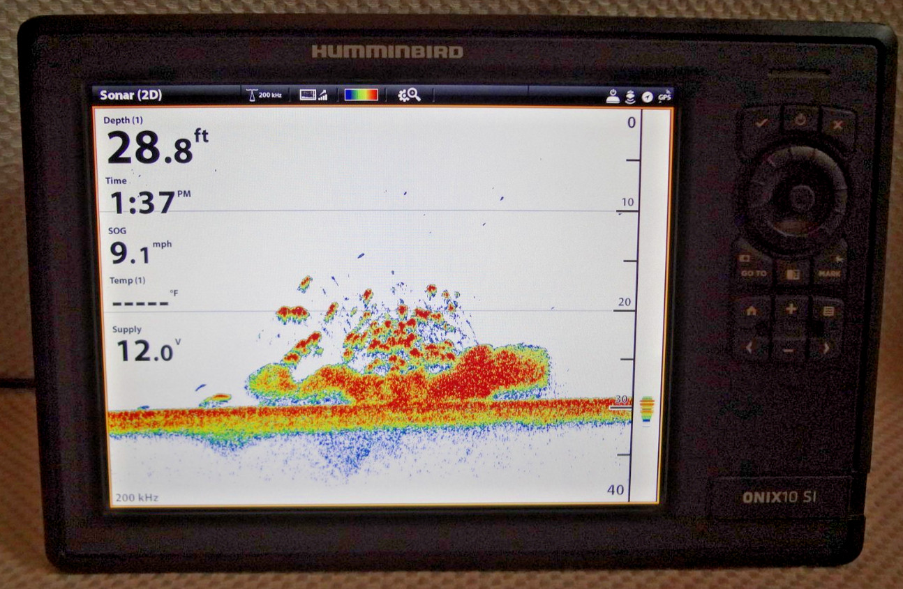 HUMMINBIRD ONIX 10CI NT SI MARINE GPS CHART PLOTTER FISHFINDER RADAR MFD w POWER
