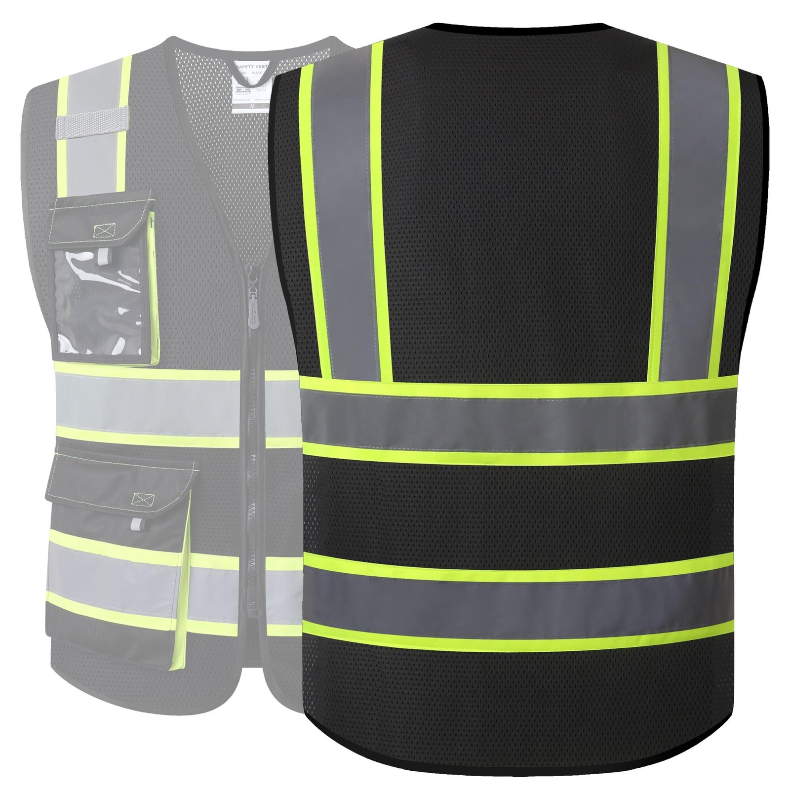 JKSafety Hi Vis Reflective Safety Vest for Men Women New