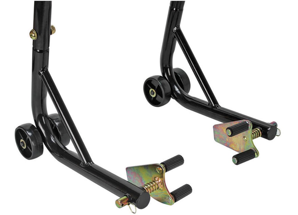 Extreme Max 5600.3223 Sport Bike Front/Rear Spool-Style Lift Stand w/Triple Tree