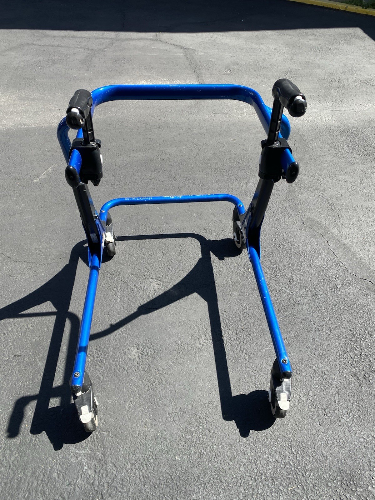 Rifton Pacer Adult Therapy Gait Trainer Large K503 200lb Cap Blue Mobility Aid