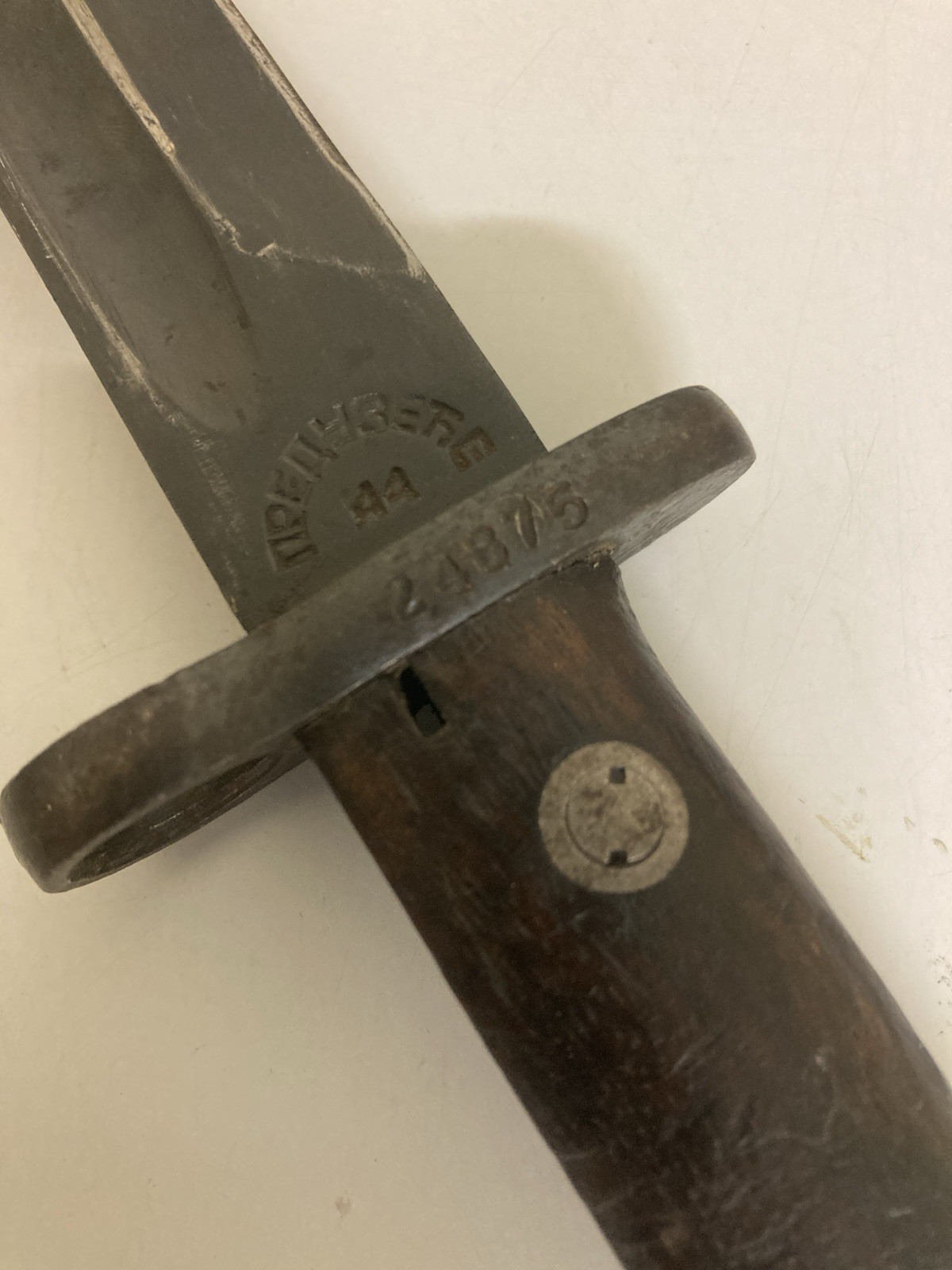 Yugo M48 Mauser Bayonnet With Scabbard And Frog Number Matching.