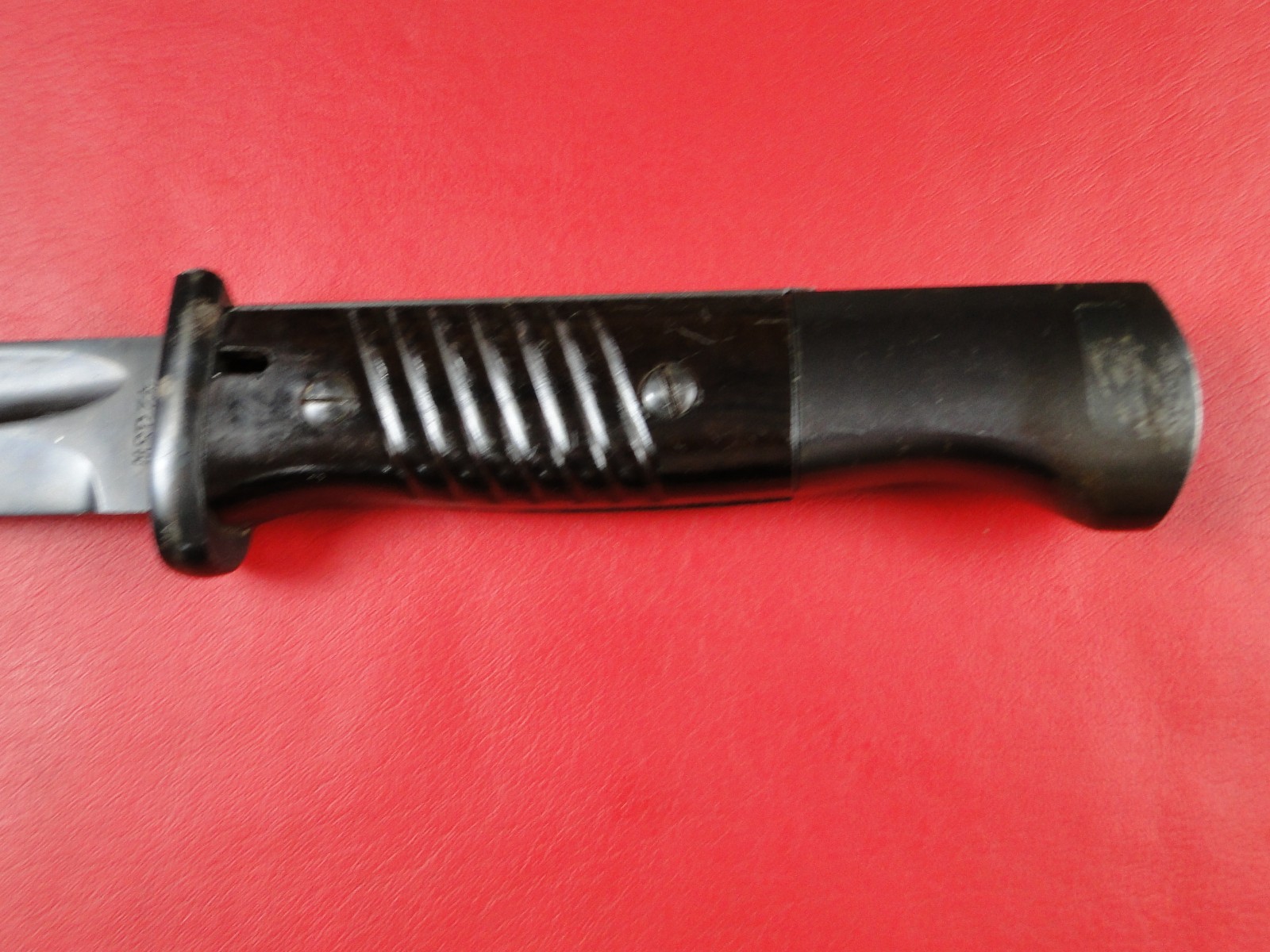 Excellent Original WWII German K98k Bayonet Horster 1942. (SMA3513)