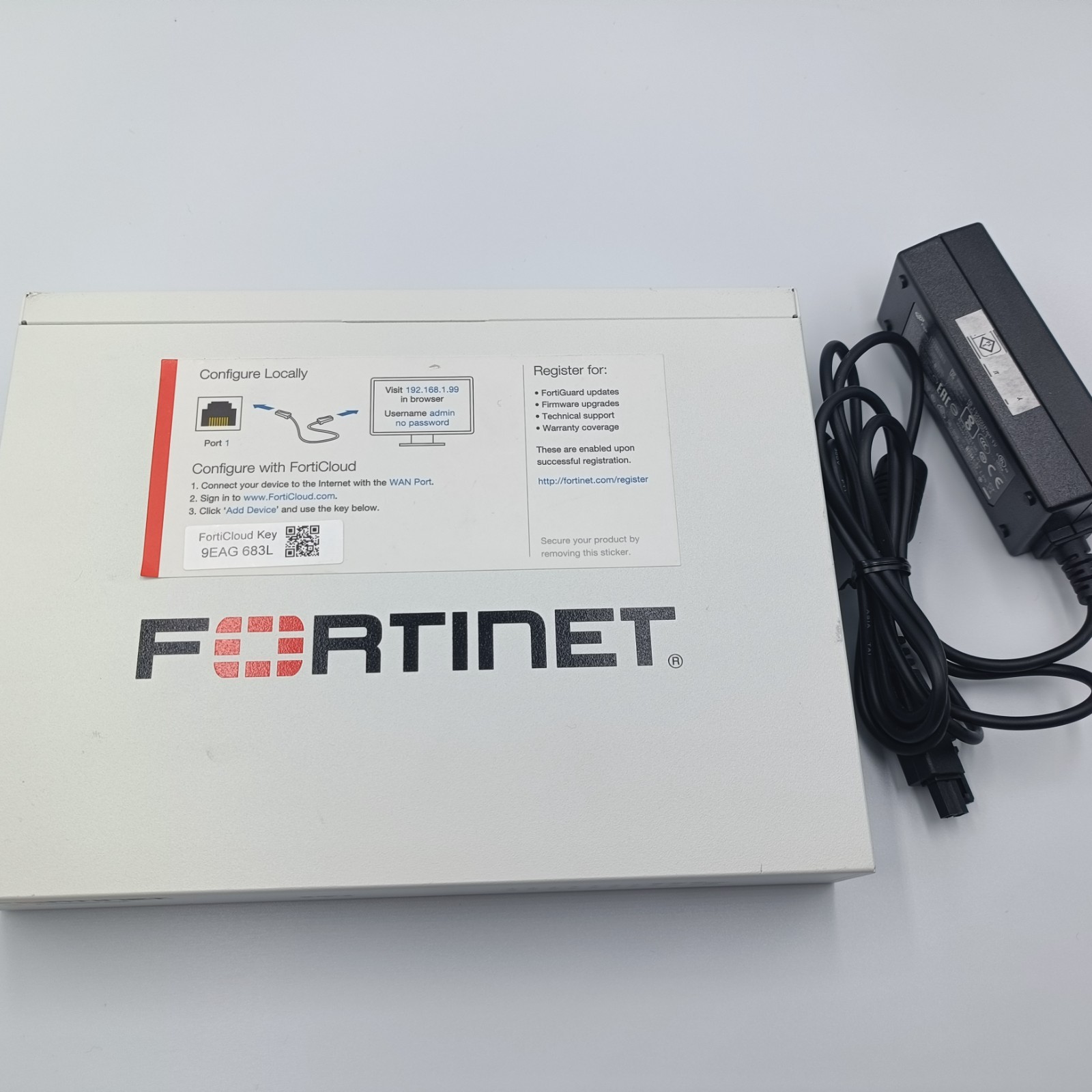 Fortinet FortiGate 60E FG-60E Network Security Firewall Appliance Tested Working