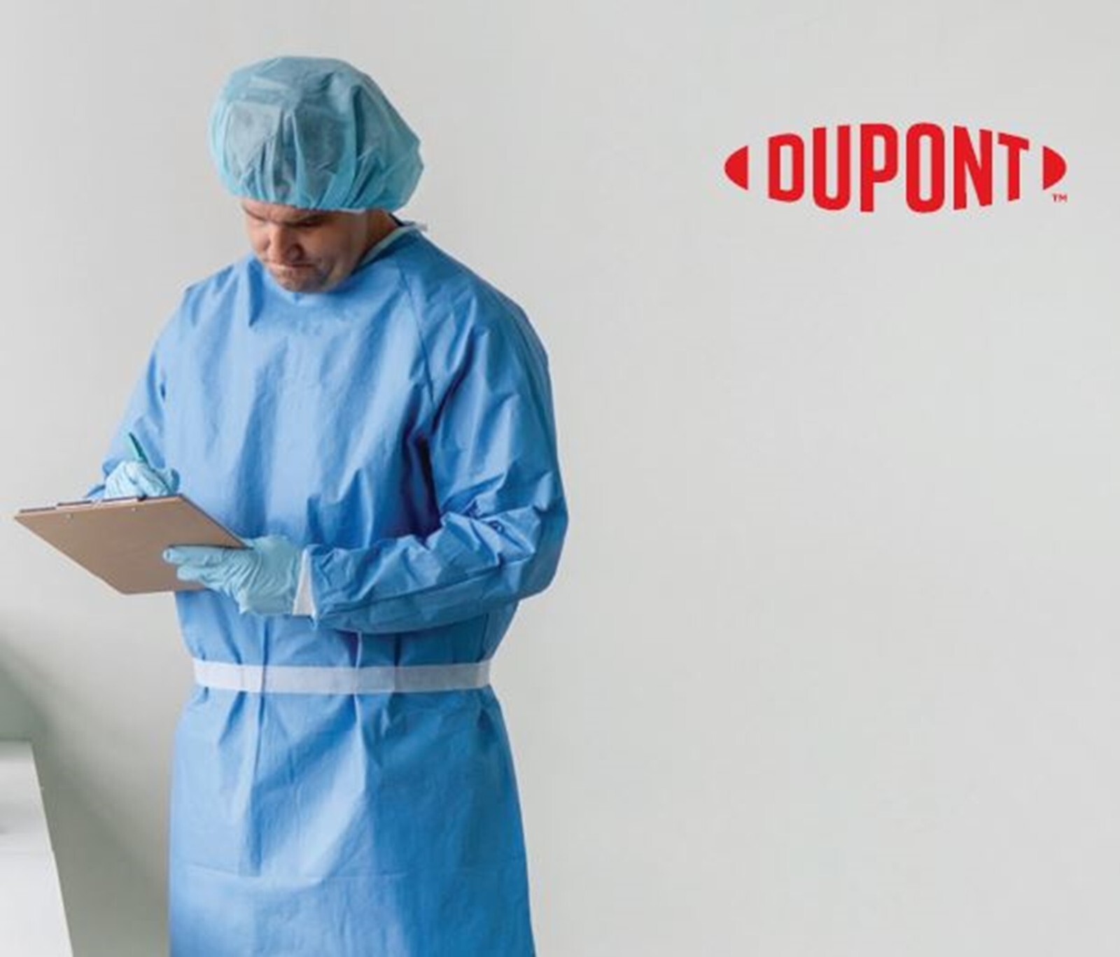 DUPONT 26-PK Sterile Blue Doctor Procedure Surgical Gown 2XL AMI Level 3