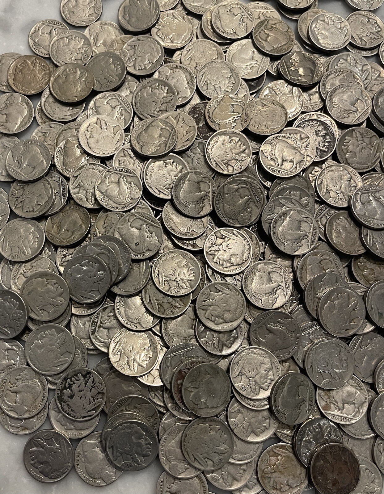 [Lot of 40] Buffalo Nickels Full Readable Dates - Choose How Many Lots of 40!