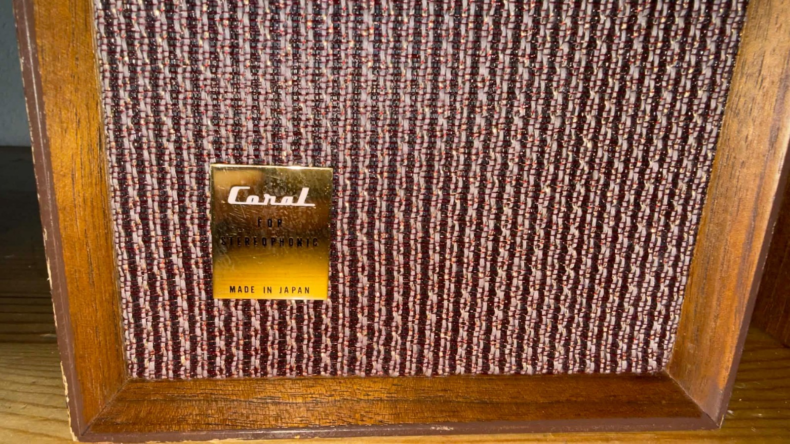 Coral Bookshelf Speakers BX-8 Japanese-Fukuyo Sound Pair