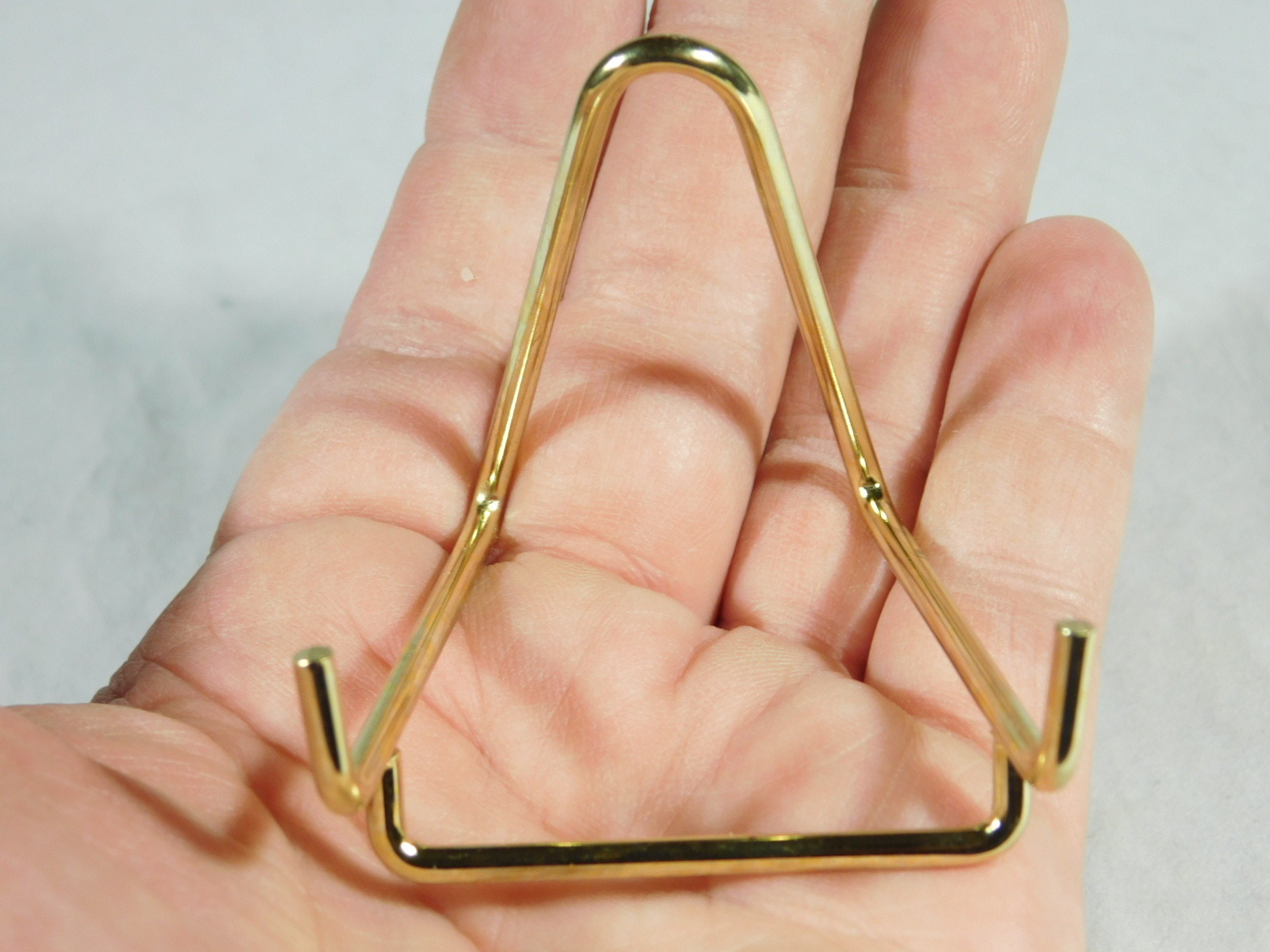 Easel Display Stand Mini Size Metal Gold Color