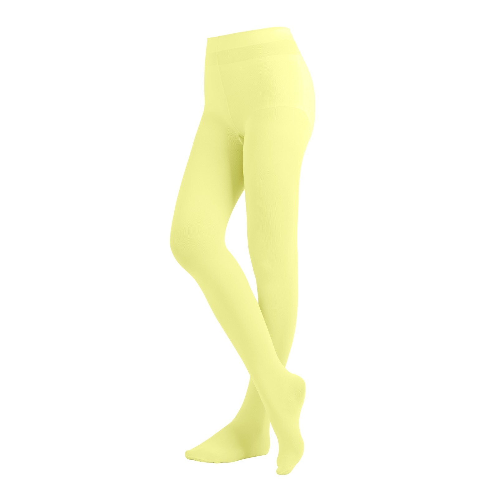 EMEM Apparel Women's Solid Colored Opaque Microfiber Footed Dance Ballet Tights