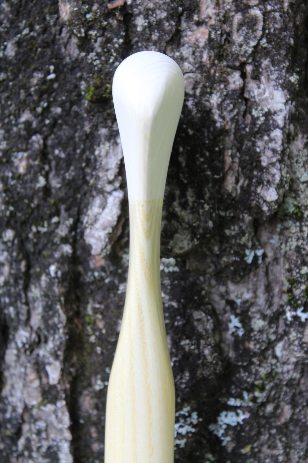 white Ash canoe paddle