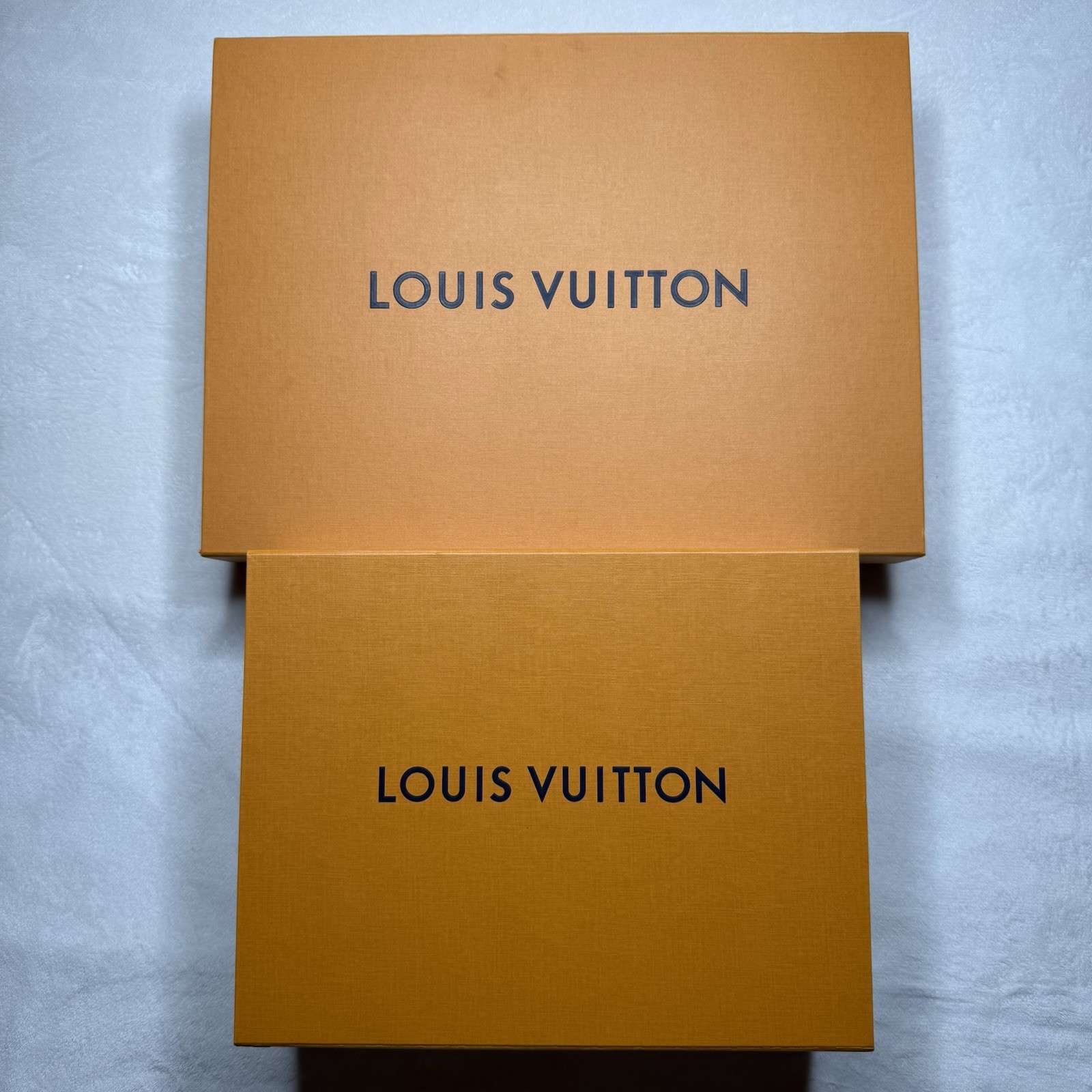 Authentic Louis Vuitton Empty Boxes 18.5”x14”x3 Gift Box & Shoe Box With Bags