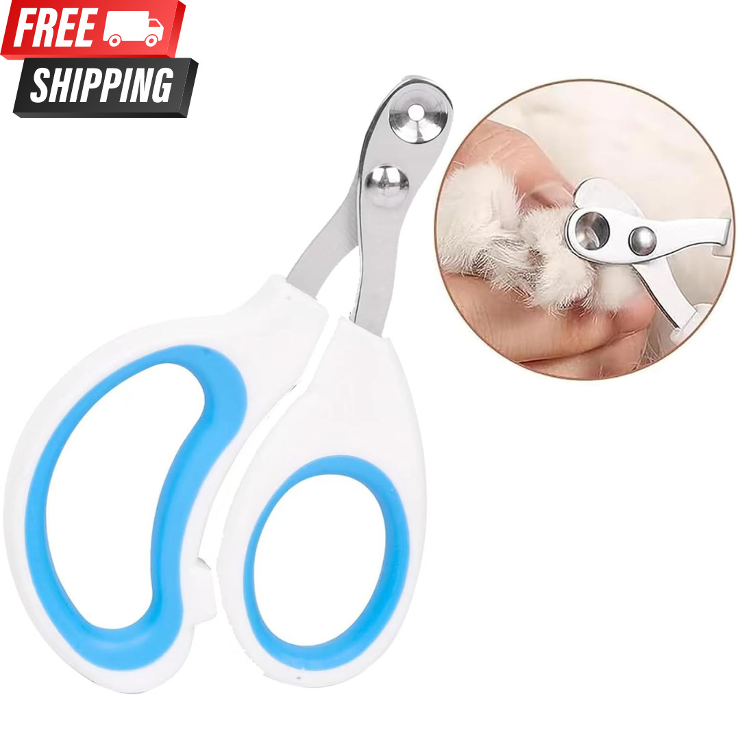 Cats Nail Clippers with Circular Cut Hole Avoid Over Cutting for "S" Cats & Dogs