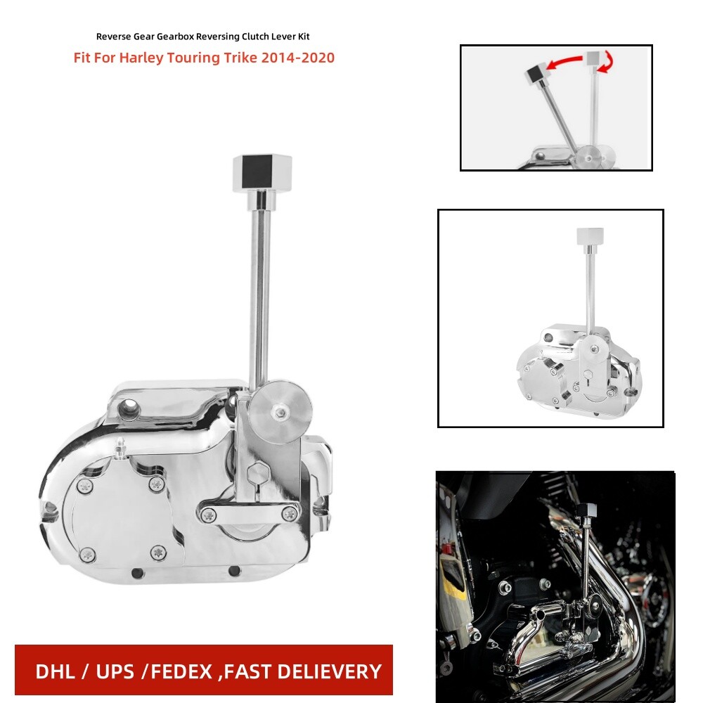 Chrome Reverse Gear Clutch For Harley Touring Electra CVO Tri Glide 2014-2020