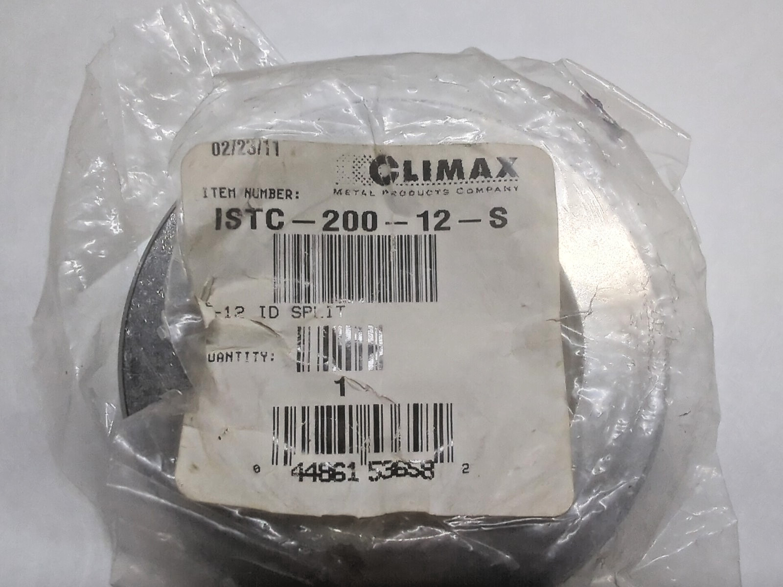 ISTC-200-12-S Climax 2"-12 Threaded Split Collar Stainless Steel Quality SALE!!!