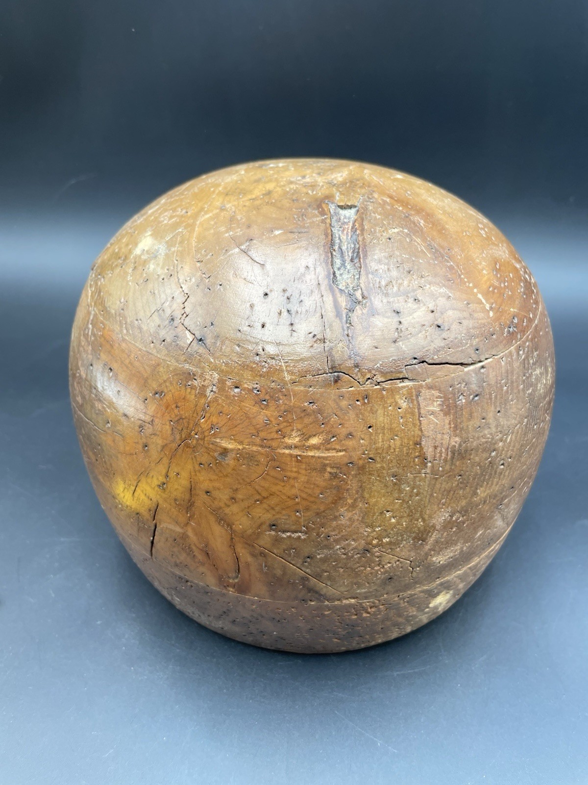 Vintage Millinery Wood Hat Block Mold Form Antique Hatter tool