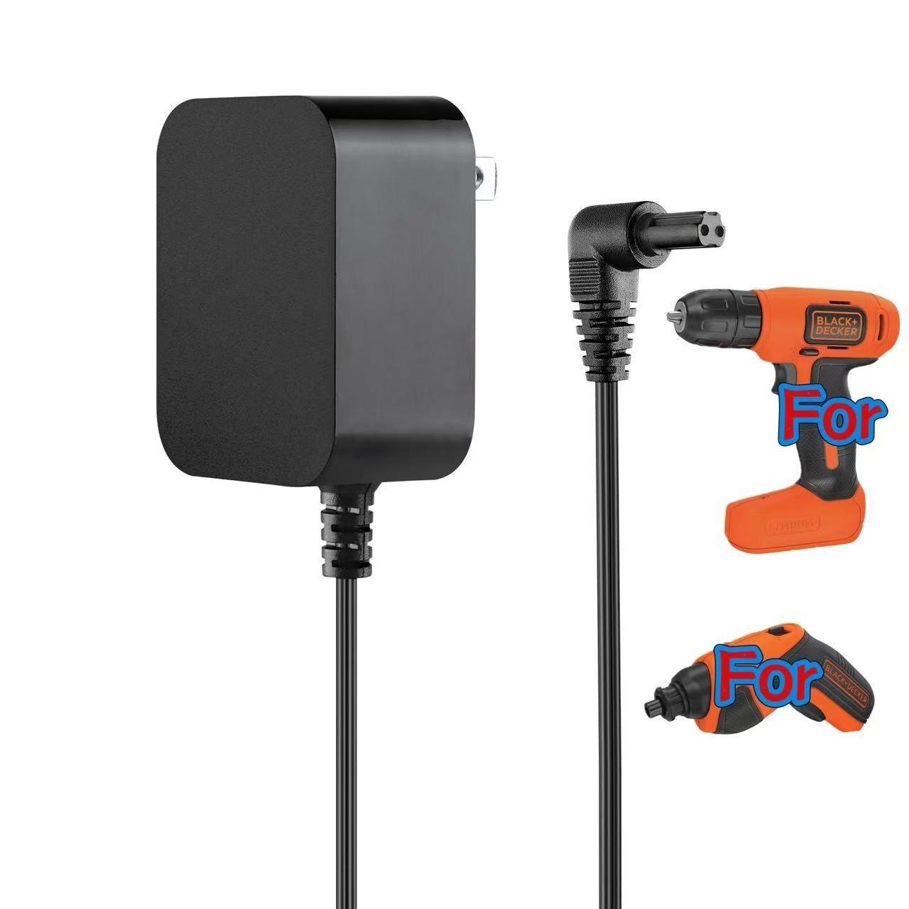 15V Charger For  Black & Decker 90627870-01 Screwdriver BDCD8BVA BDCD8C BDCS20C