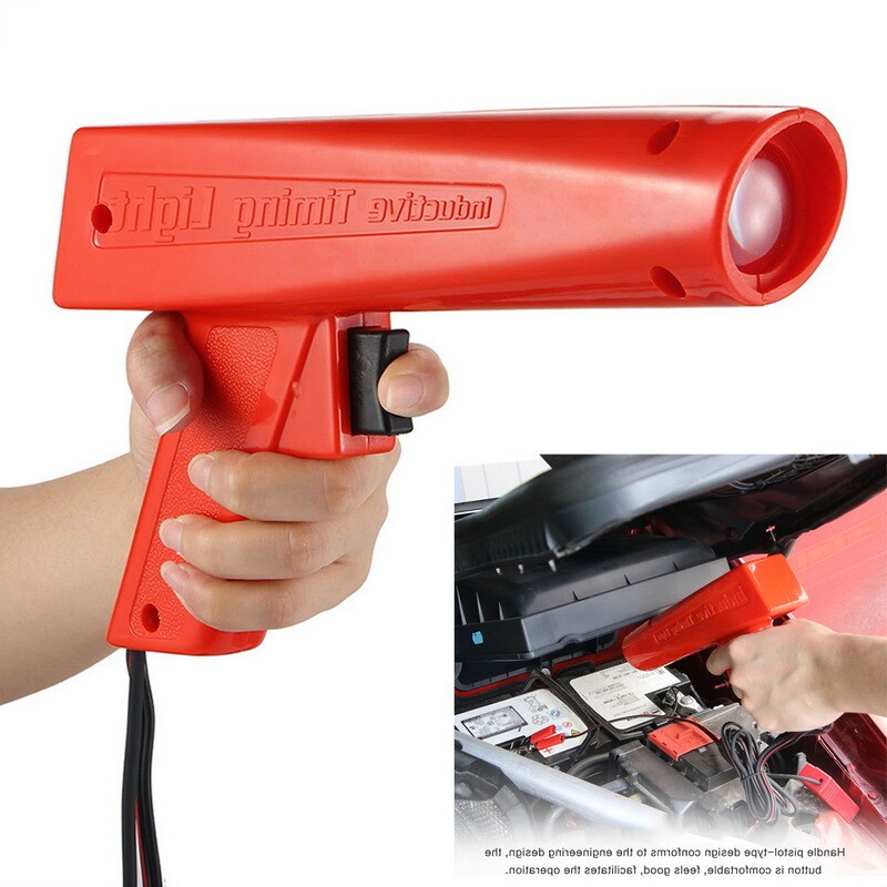 Car Motorcycle Xenon Timing Light Engine Ignition Timing Gun Auto Timing Tester
