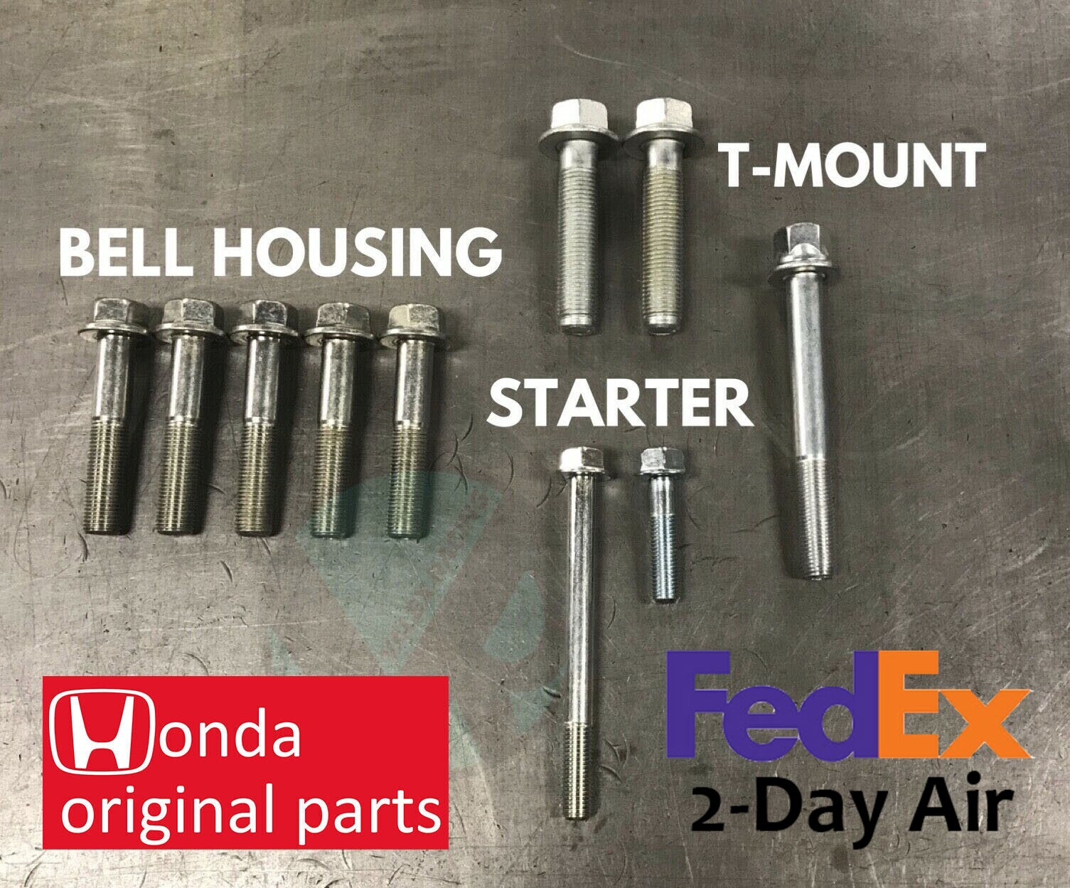 D Series Transmission Bolt Kit For Honda Acura All D15 D16Y8 D16Z6 5spd SOHC