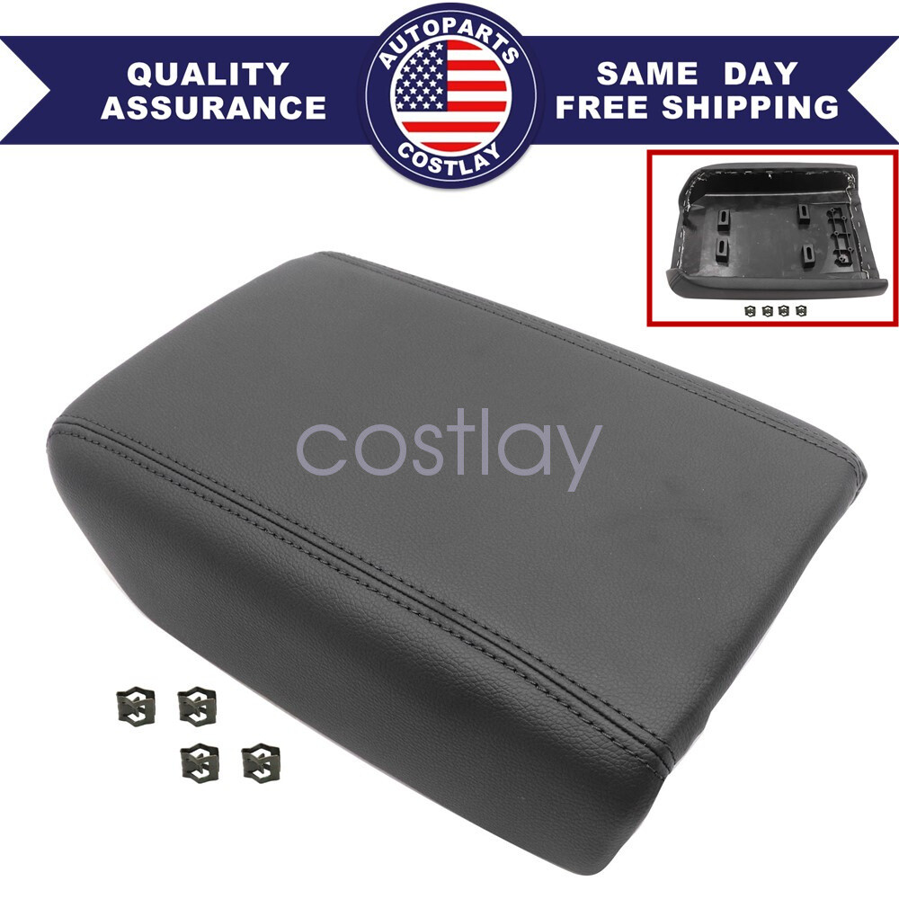 Fits for 2007-2017 GMC Traverse Enclave Acadia Black Center Console Lid 22905370