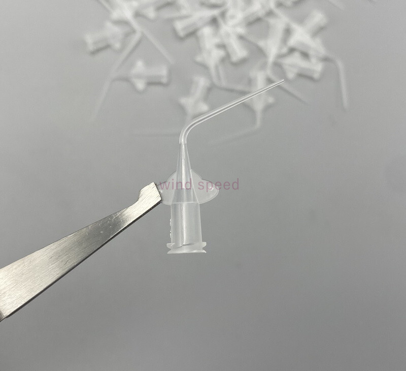 Dental Endo Disposable Root Canal Irrigation Syringe Tips Needle Tips 0.35mm Tip